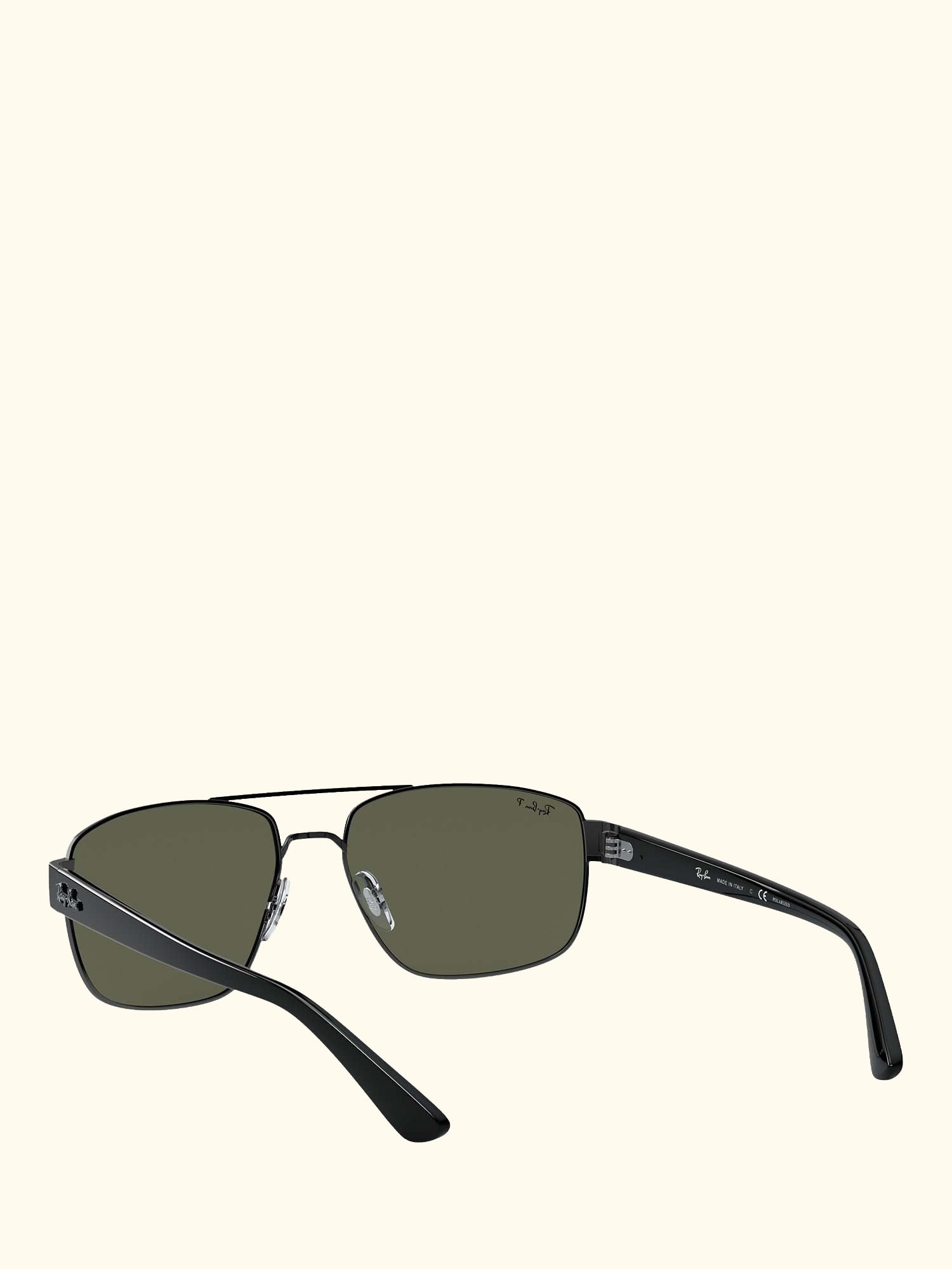 RB3663 Men's Polarised Rectangular Sunglasses