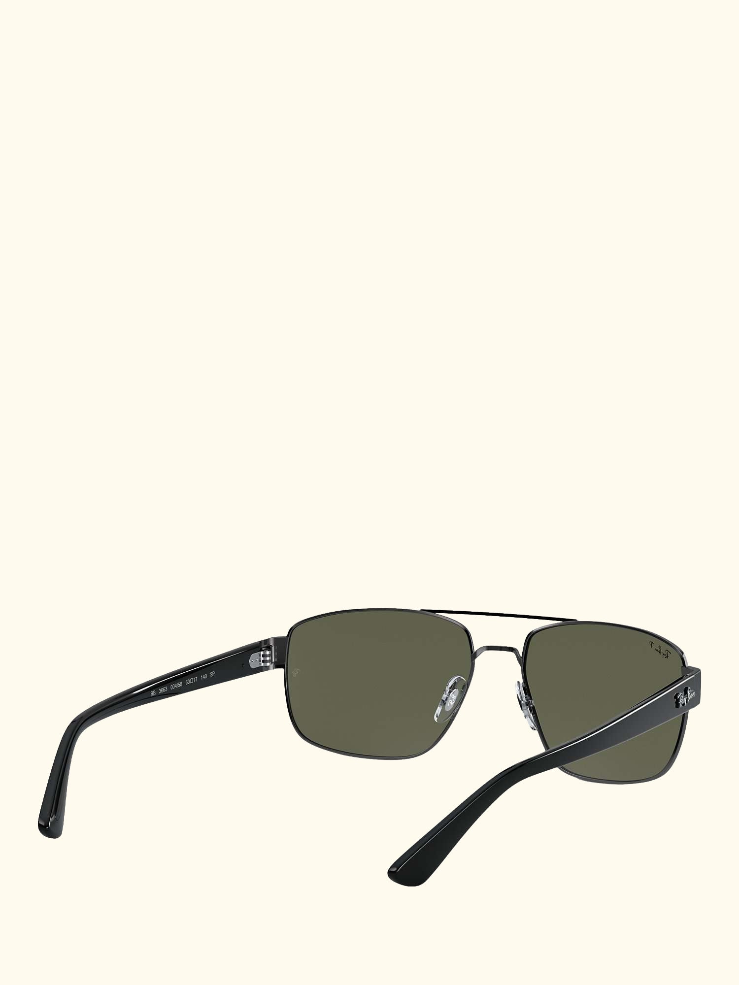 RB3663 Men's Polarised Rectangular Sunglasses