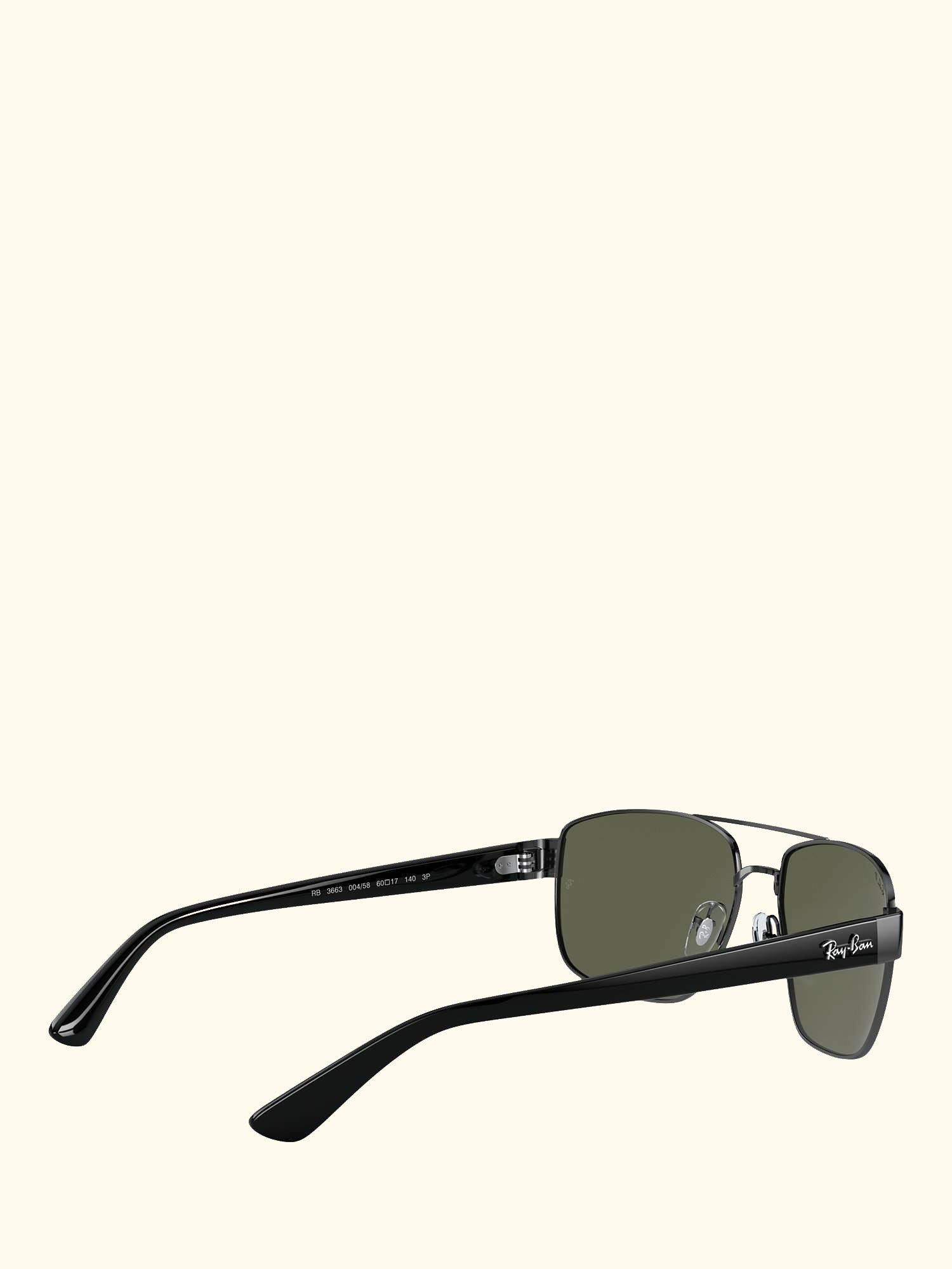 RB3663 Men's Polarised Rectangular Sunglasses
