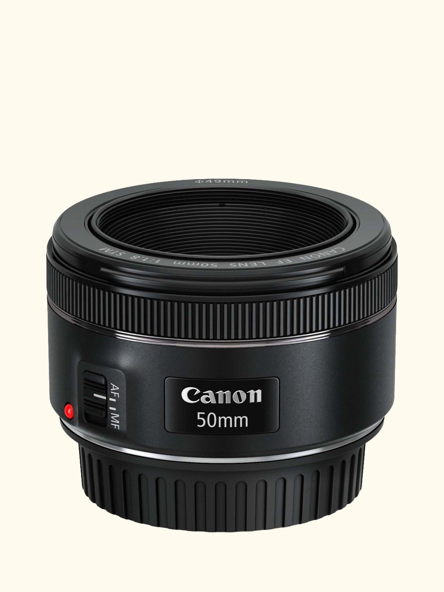 EOS 2000D Digital SLR Camera with 18-55mm Lens & 50mm Lens, 1080p Full HD, 24.1MP, Wi-Fi, NFC, Optical Viewfinder, 3" LCD Screen, Double Lens Kit, Black
