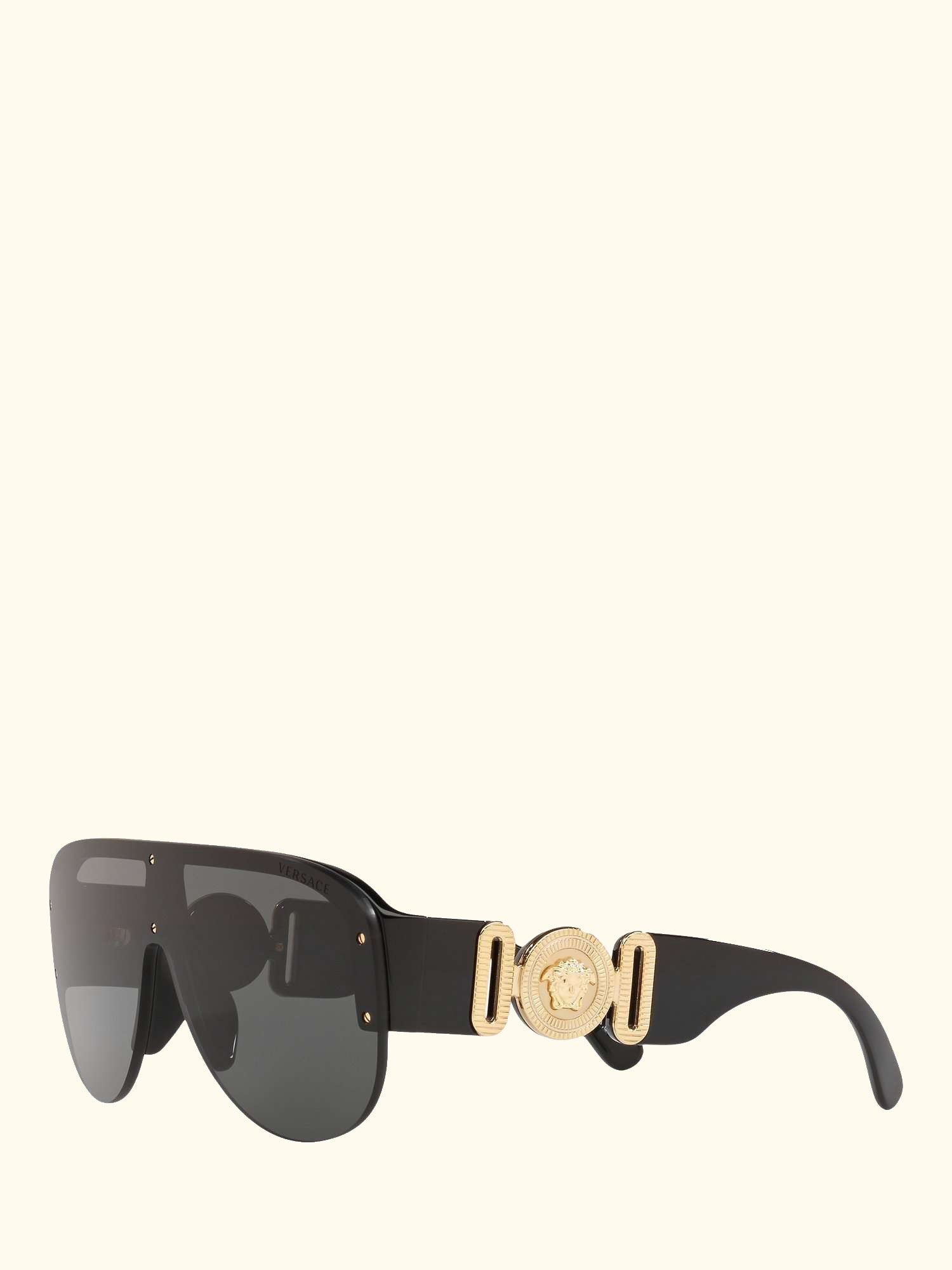 VE4391 Women's Irregular Sunglasses, Black/Grey