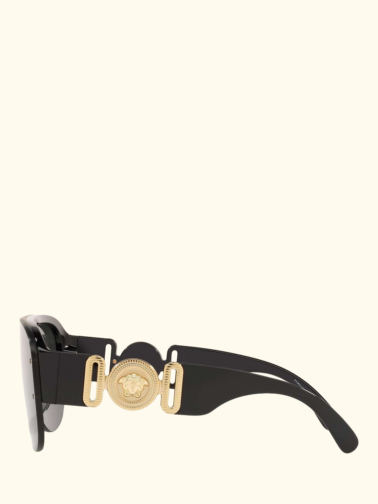 VE4391 Women's Irregular Sunglasses, Black/Grey