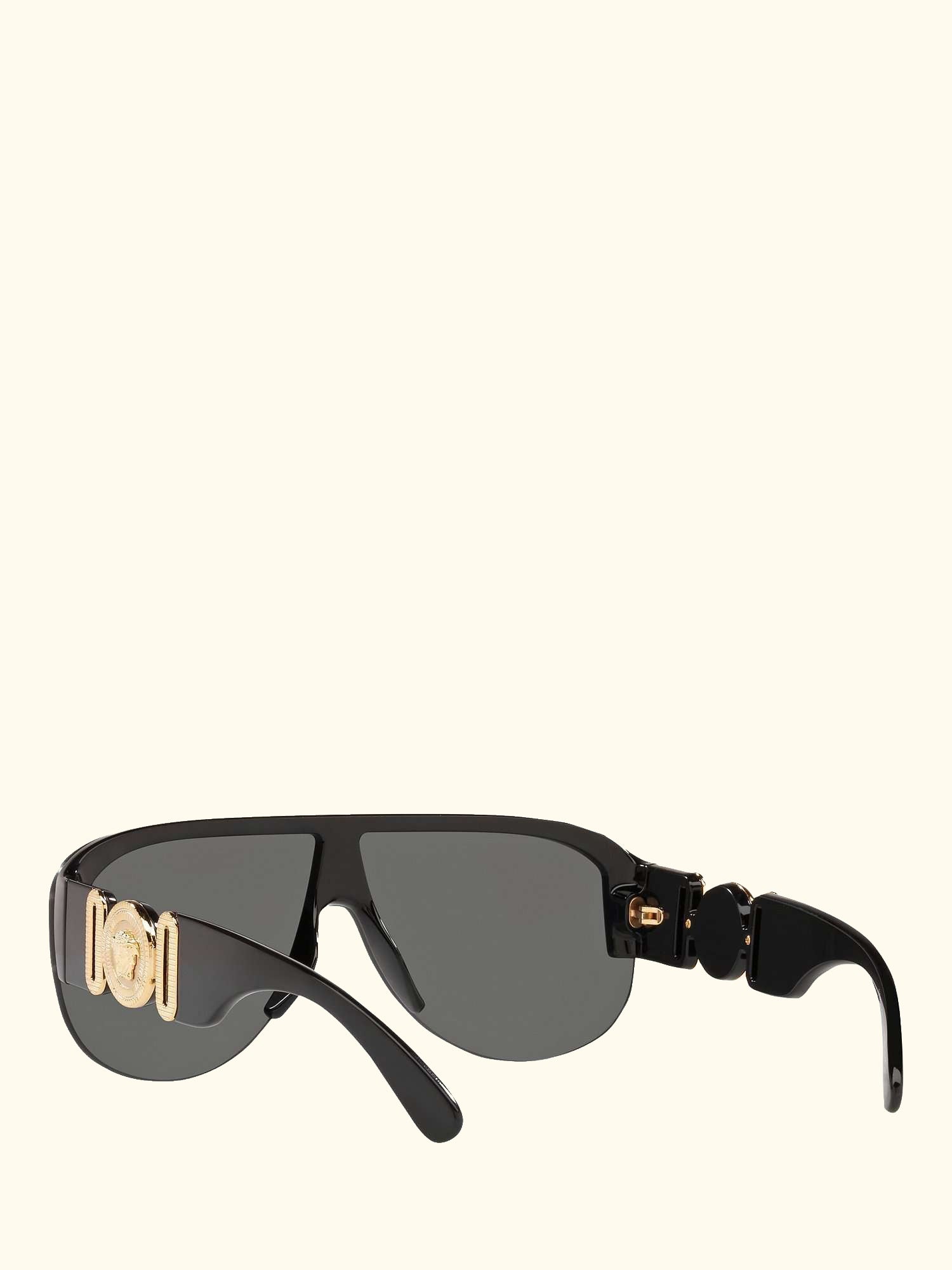 VE4391 Women's Irregular Sunglasses, Black/Grey