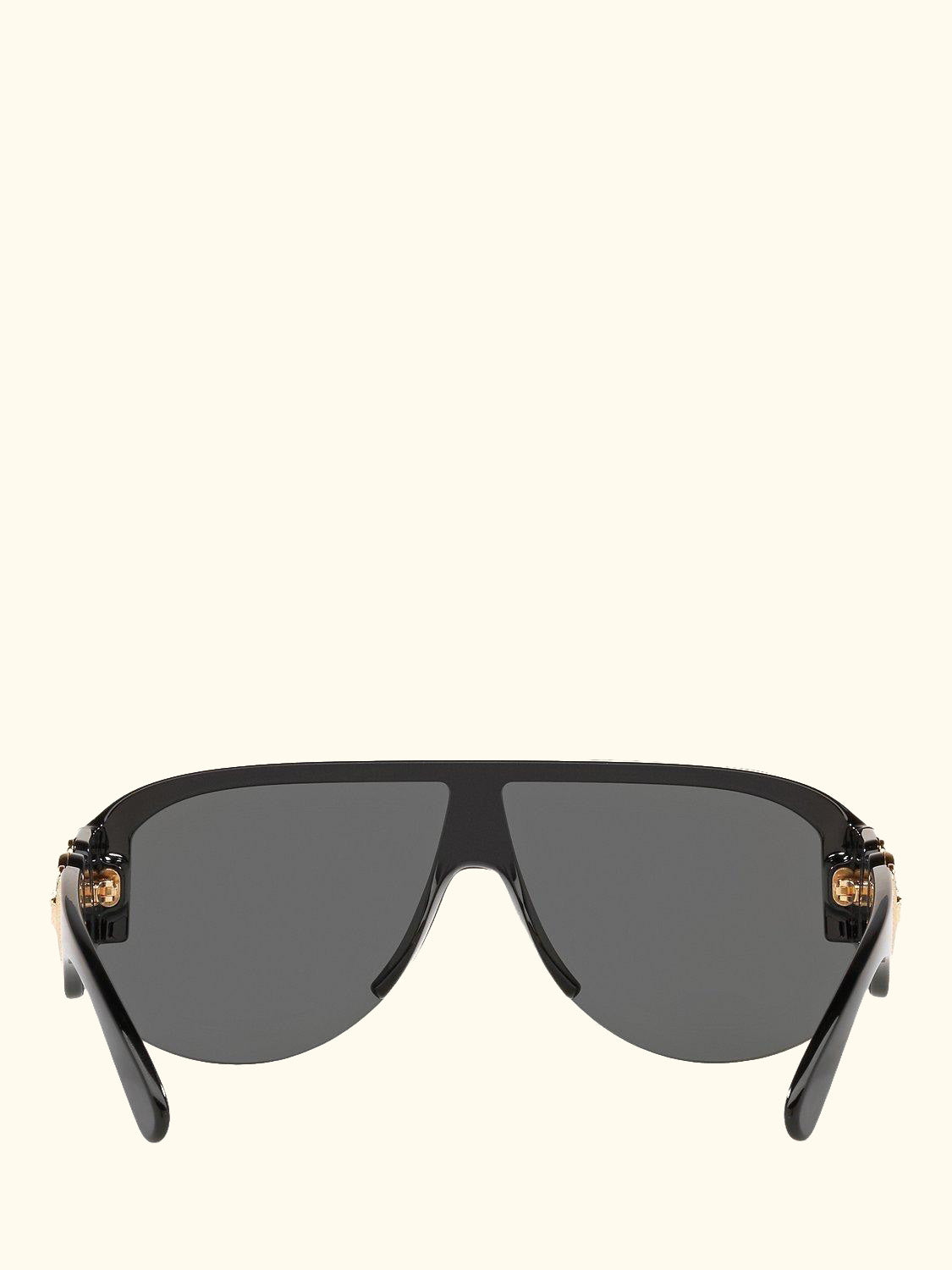 VE4391 Women's Irregular Sunglasses, Black/Grey
