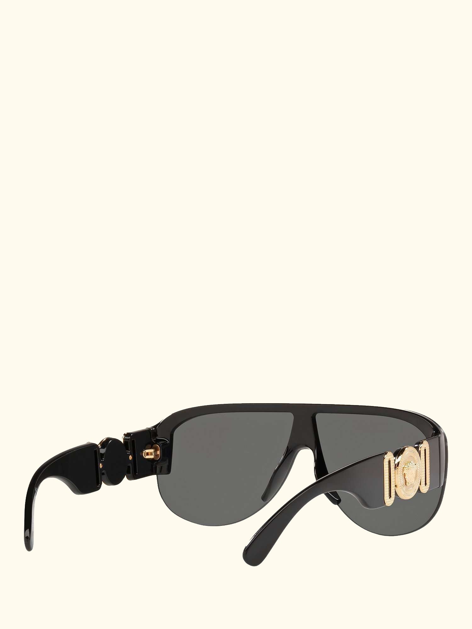 VE4391 Women's Irregular Sunglasses, Black/Grey