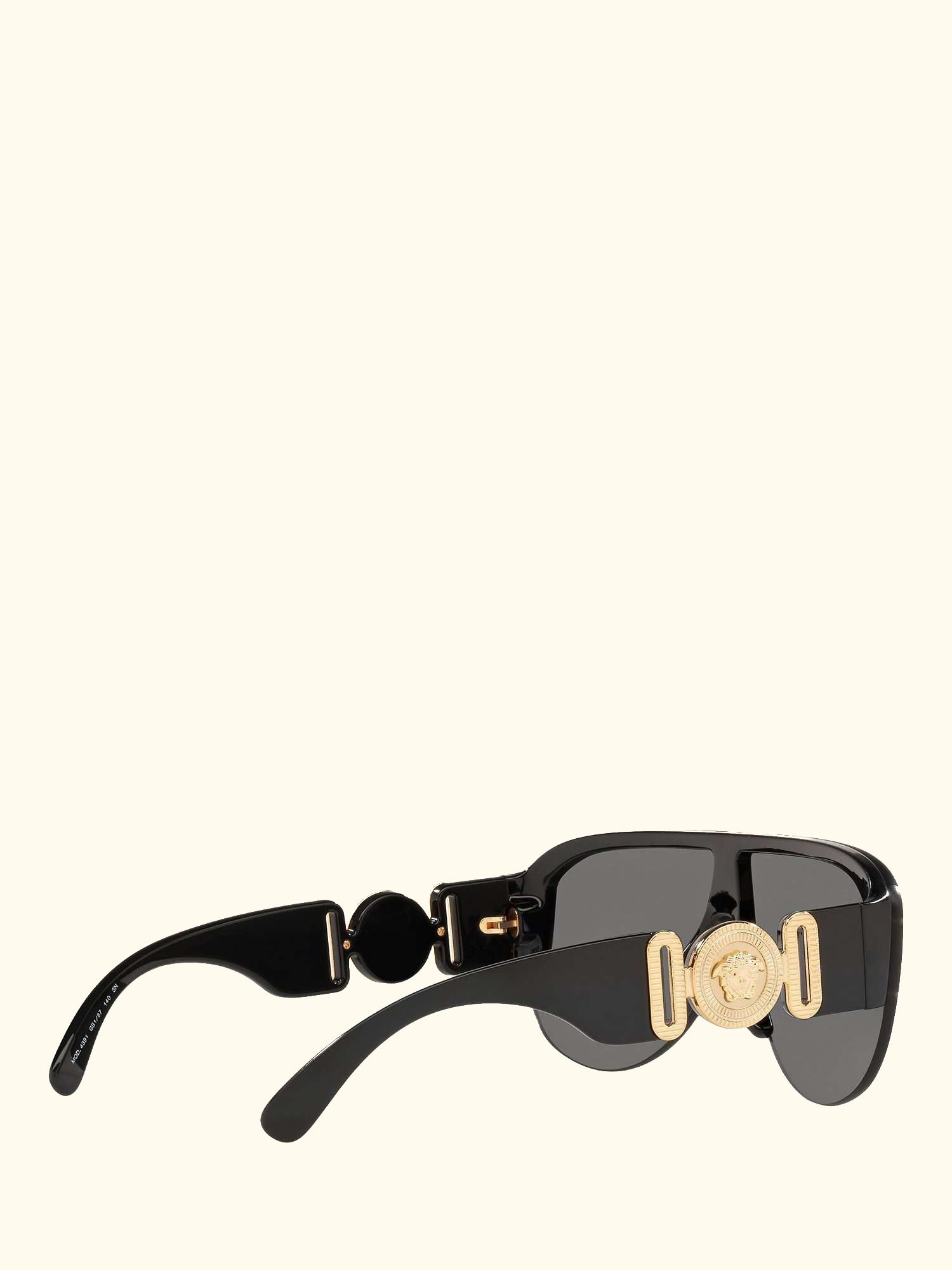 VE4391 Women's Irregular Sunglasses, Black/Grey