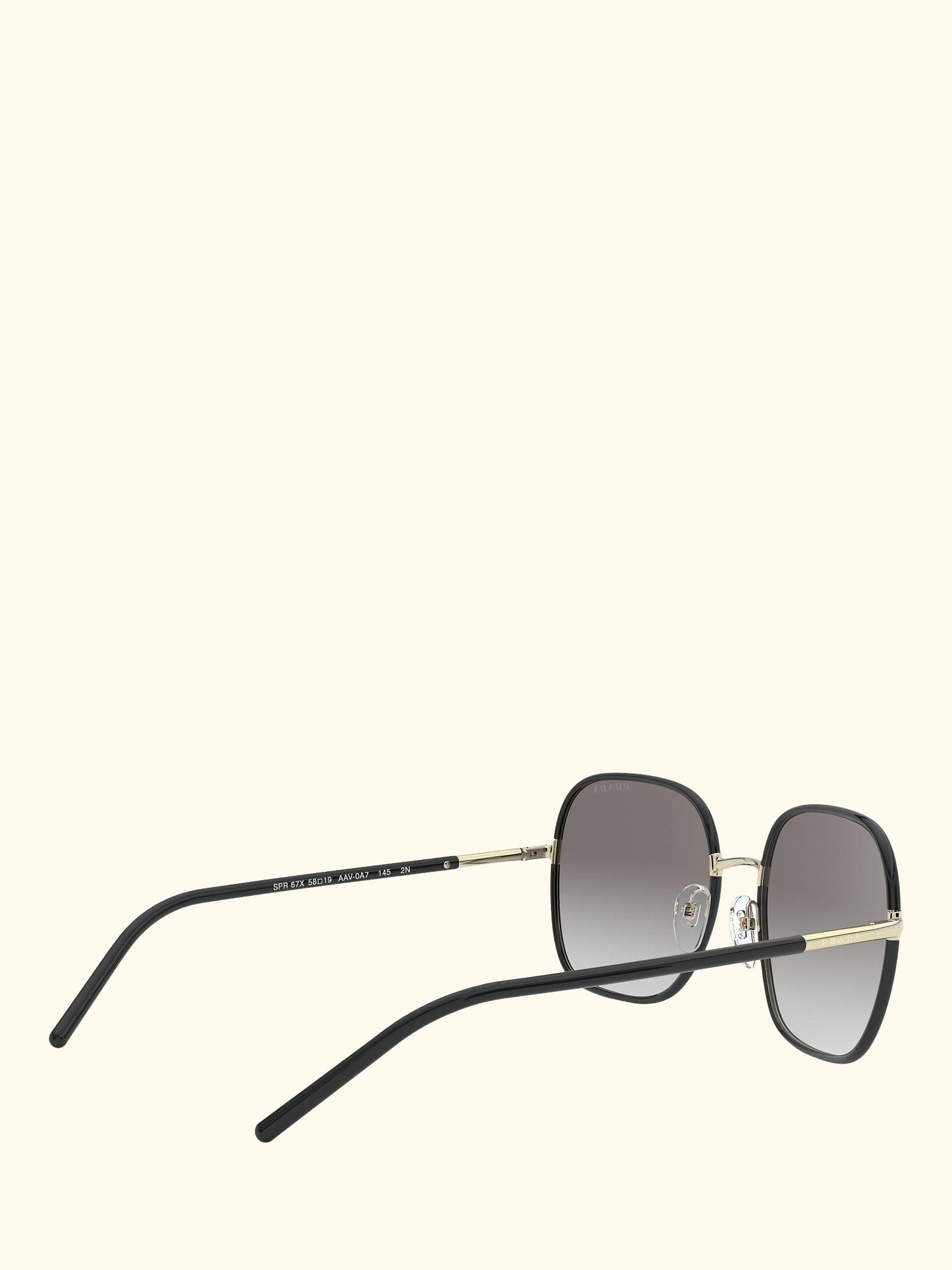 PR 67XS Women's Square Sunglasses