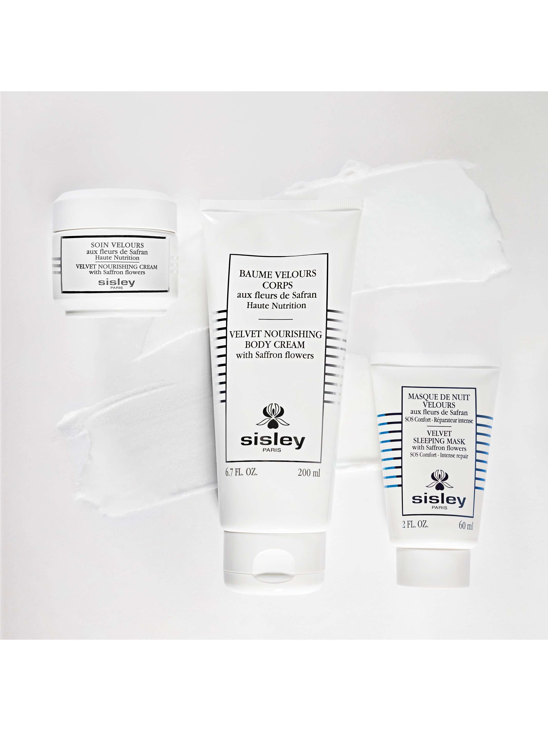 Velvet Body Cream with Saffron flowers, 200ml