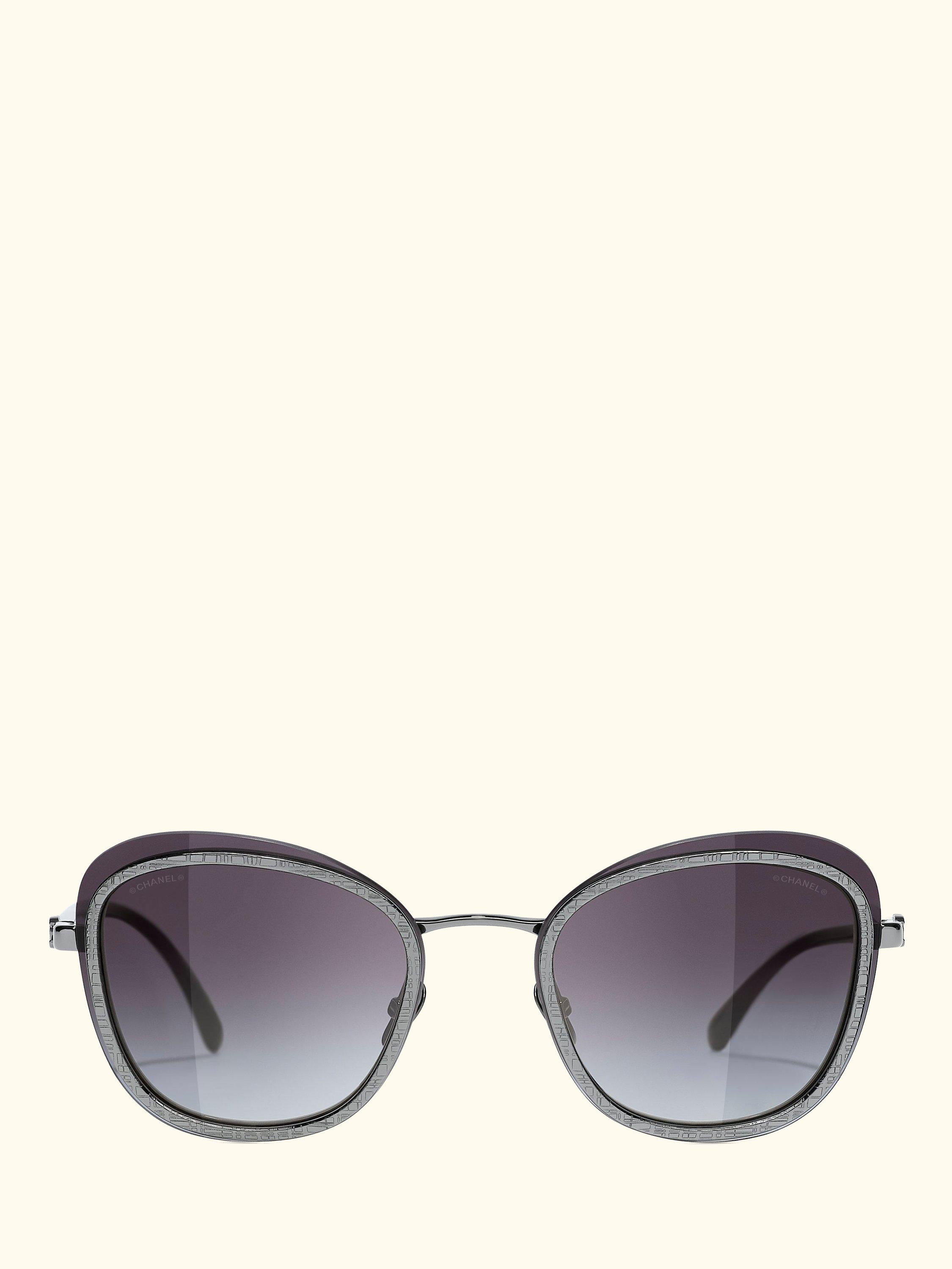 Oval Sunglasses CH4264 Gunmetal/Grey Gradient