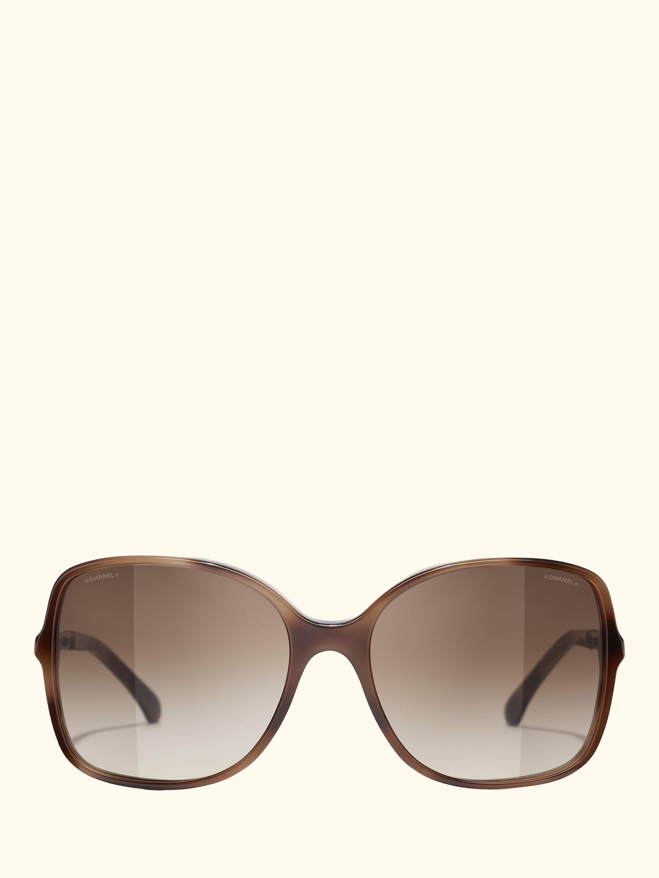 Square Sunglasses CH5210Q Brown/Brown Gradient