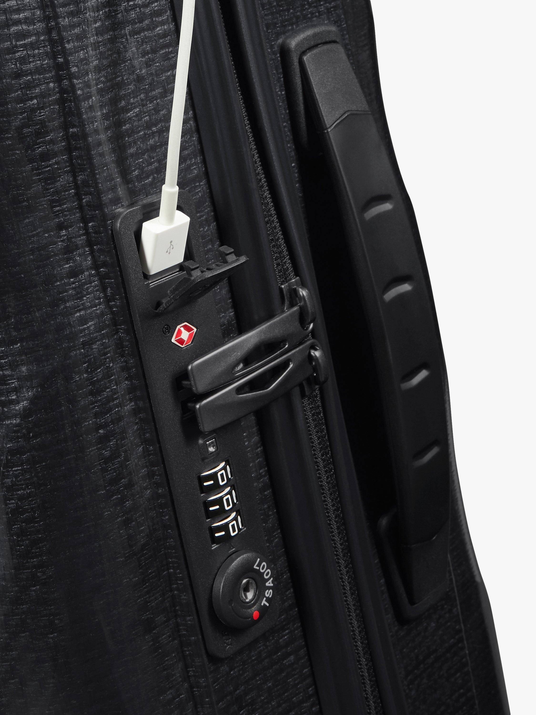 C-Lite 4-Wheel 55cm Expandable Cabin Case