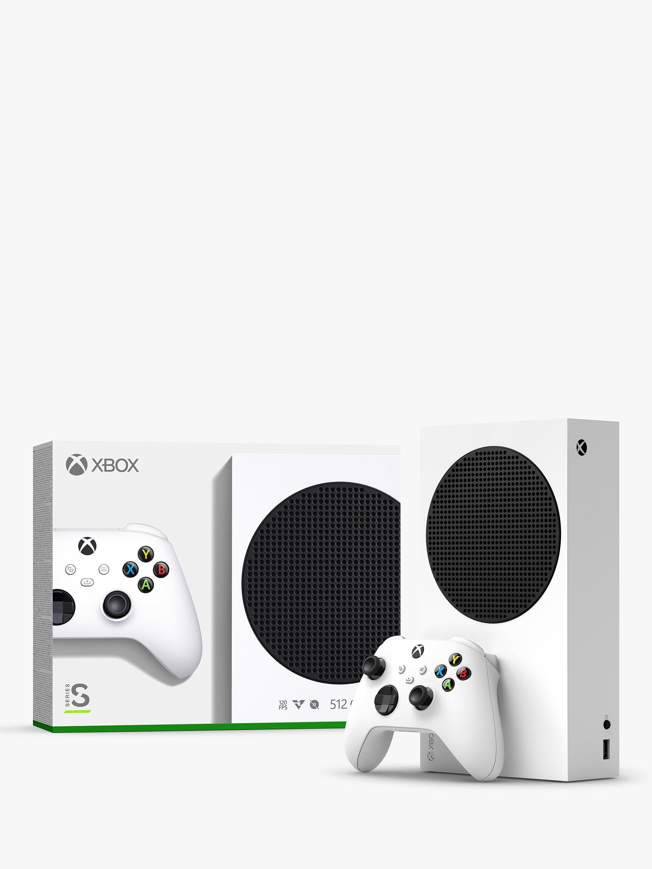 Xbox Series S Digital Edition Console, 512GB, with Wireless Controller, White