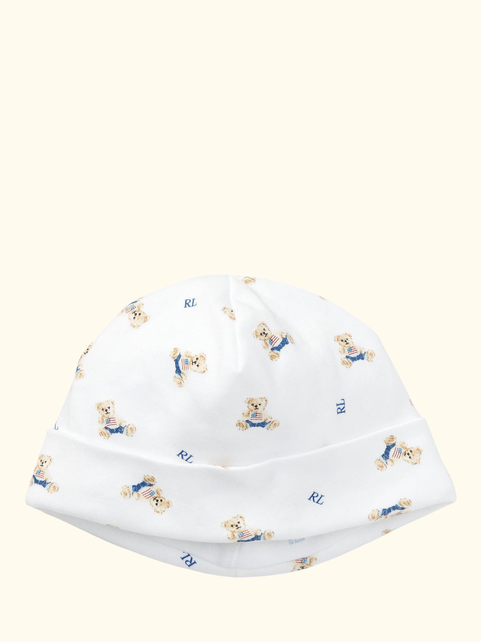 Baby Bear Print Hat