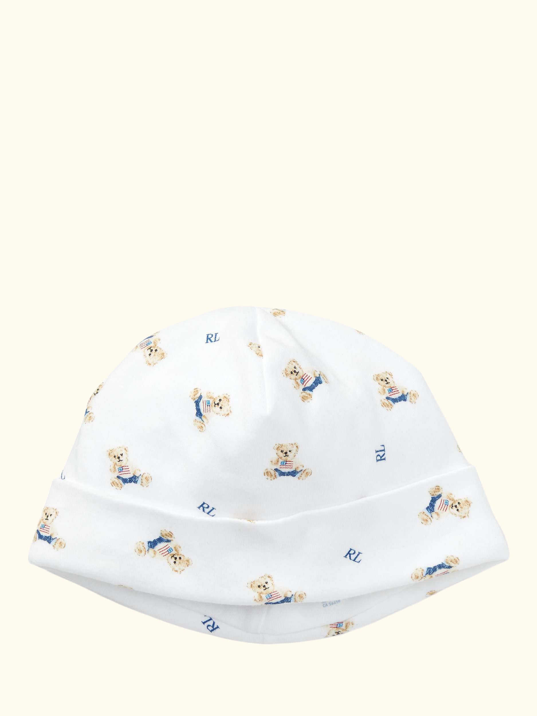 Baby Bear Print Hat