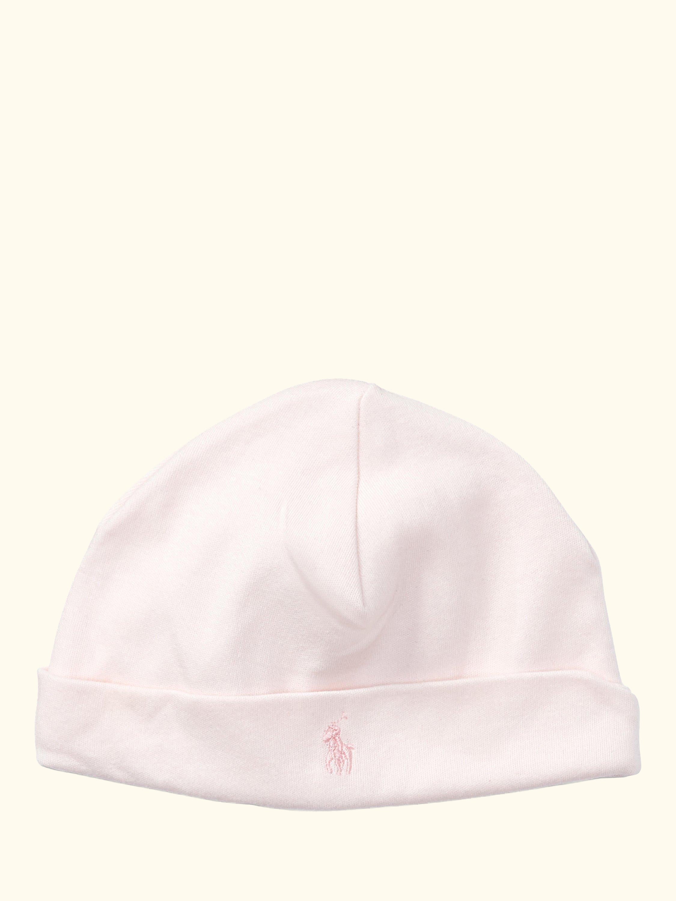 Polo Ralph Lauren Baby Solid Hat, Light Pink