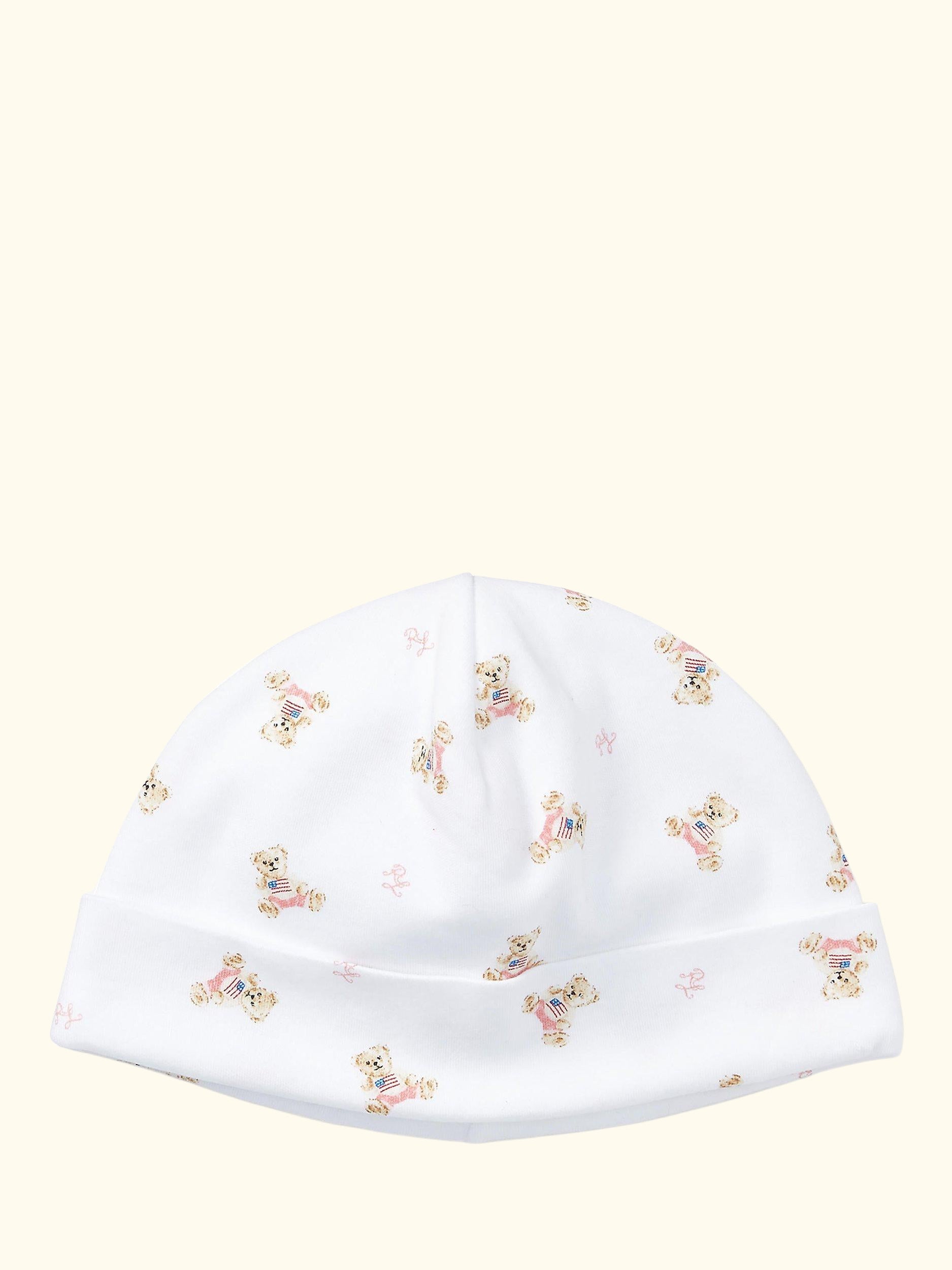 Baby Bear Print Hat