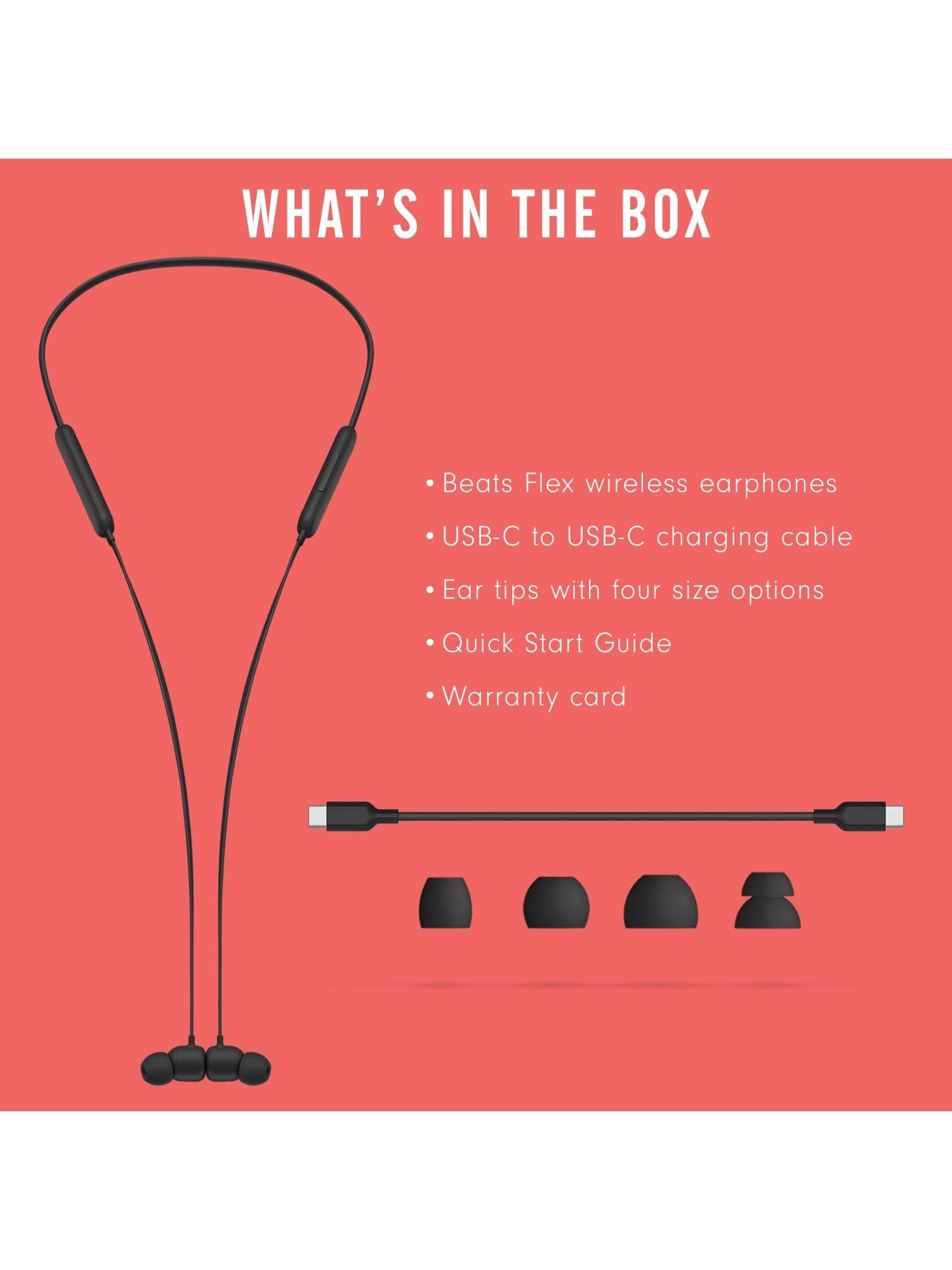 Flex Wireless Bluetooth In-Ear Headphones with Mic/Remote
