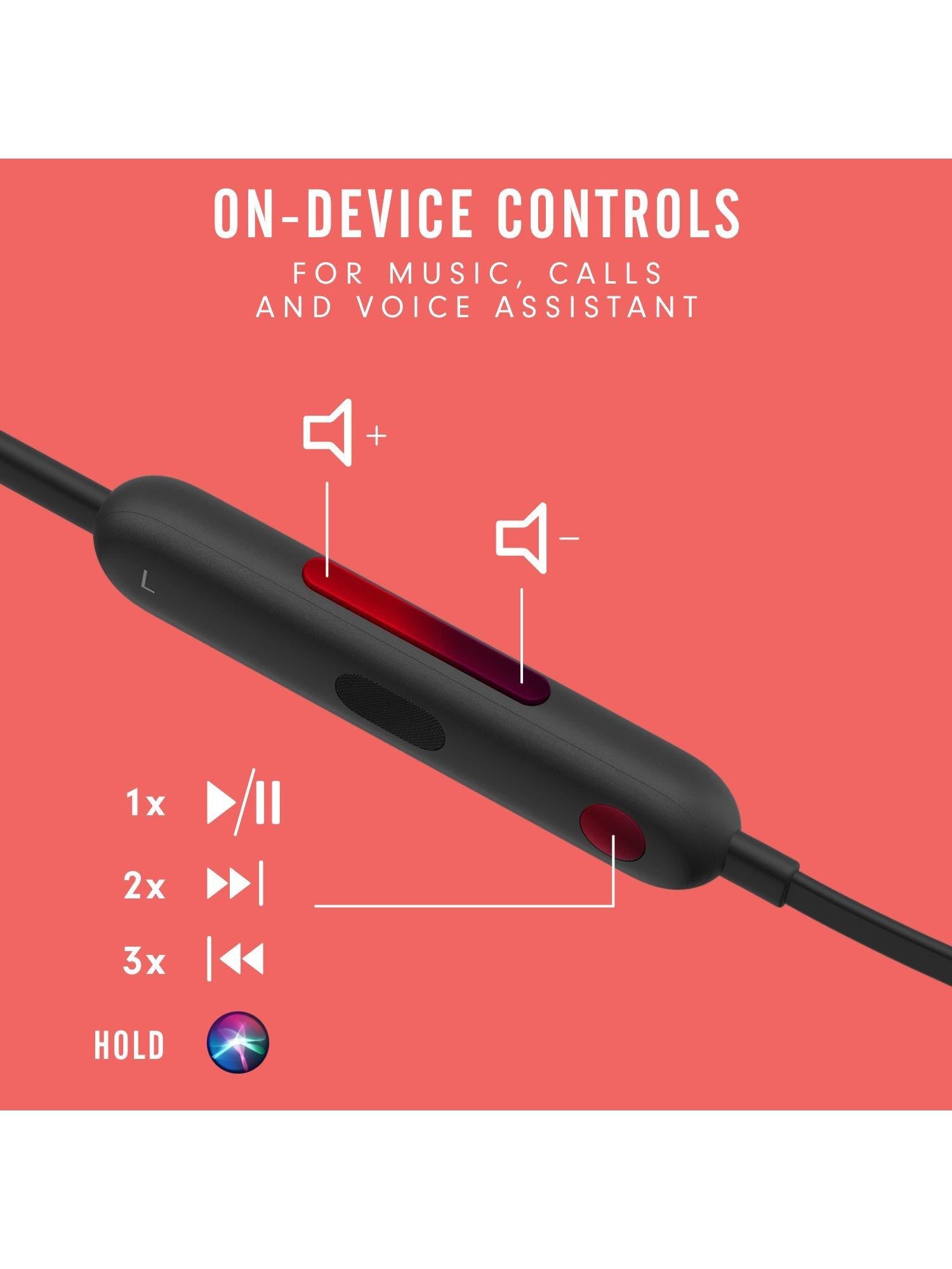 Flex Wireless Bluetooth In-Ear Headphones with Mic/Remote