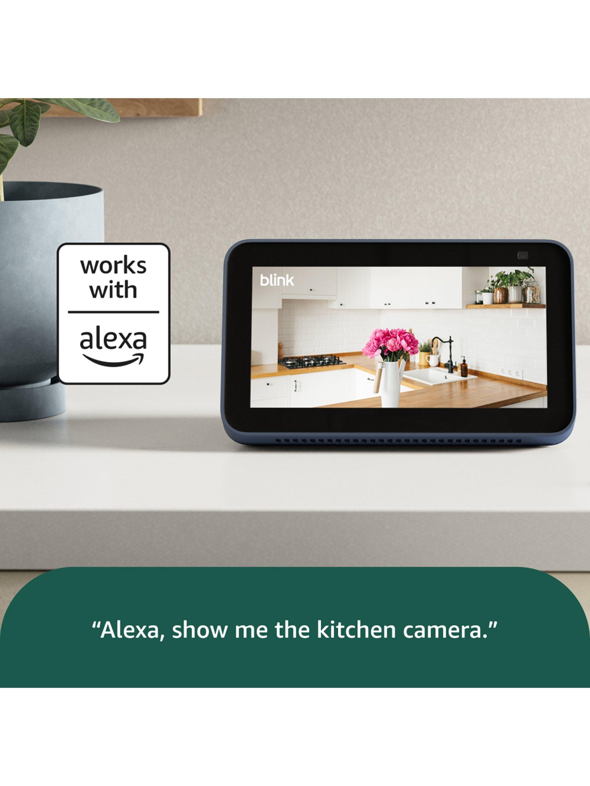 Blink Mini Indoor Plug-in Smart Security HD Camera, Pack of 2
