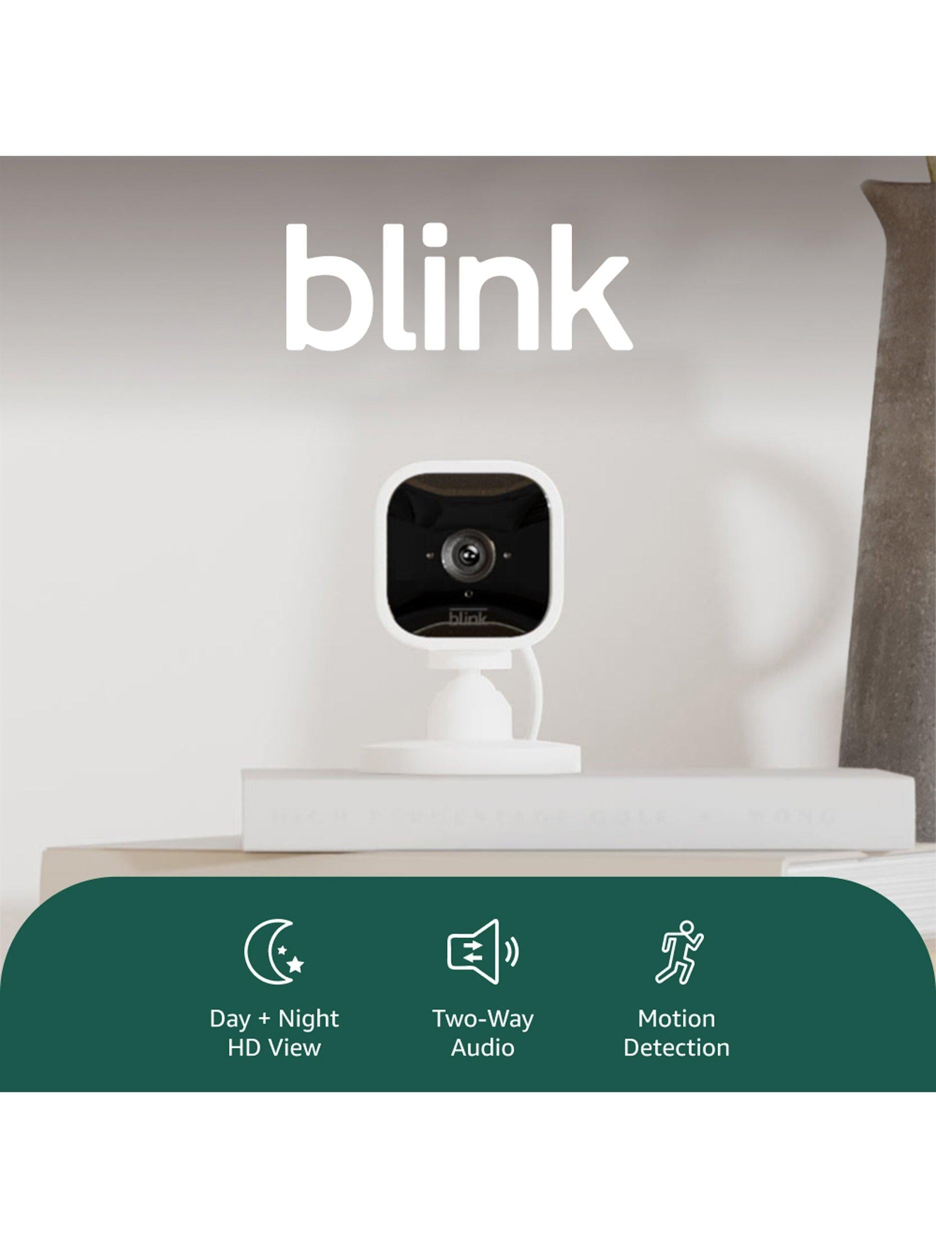 Blink Mini Indoor Plug-in Smart Security HD Camera