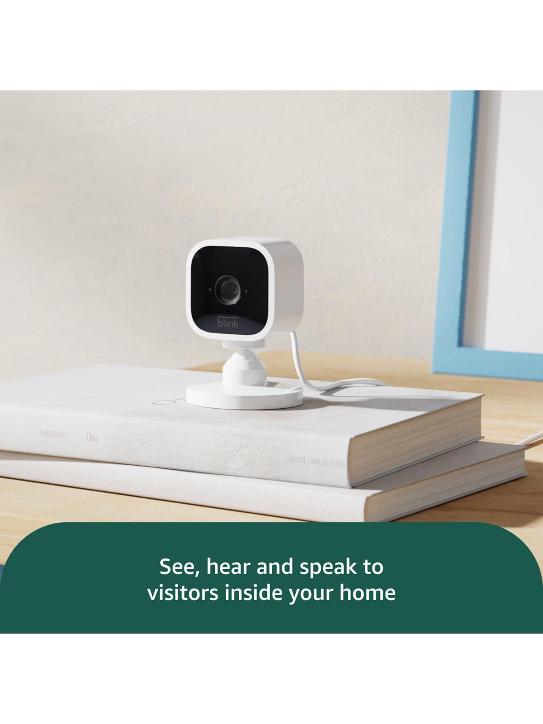 Blink Mini Indoor Plug-in Smart Security HD Camera