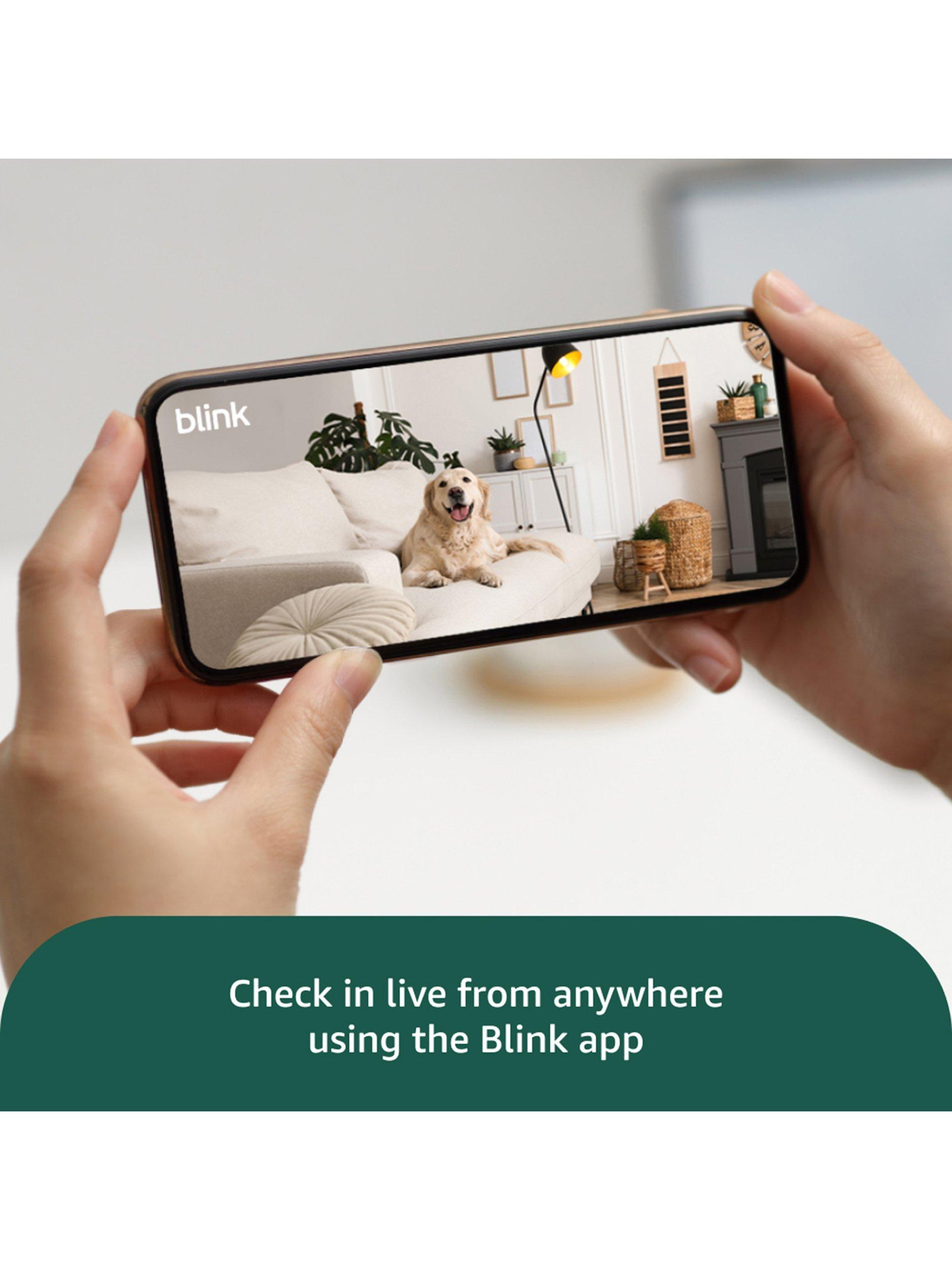 Blink Mini Indoor Plug-in Smart Security HD Camera