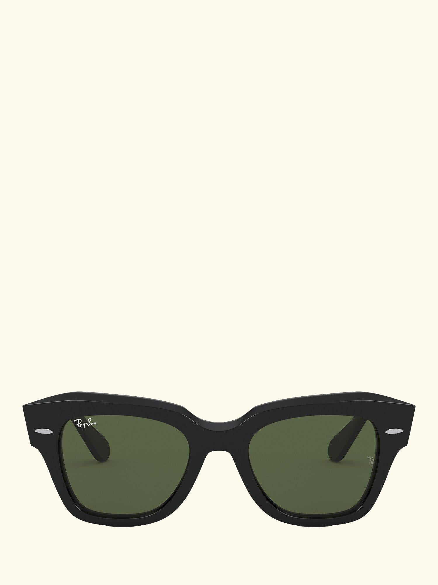RB2186 Unisex Square Sunglasses, Black