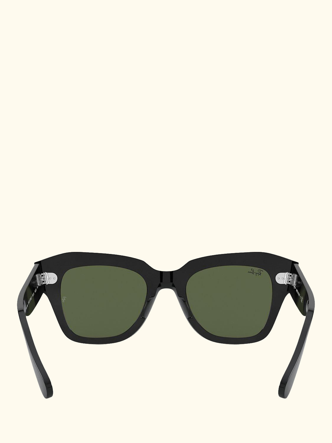 RB2186 Unisex Square Sunglasses, Black