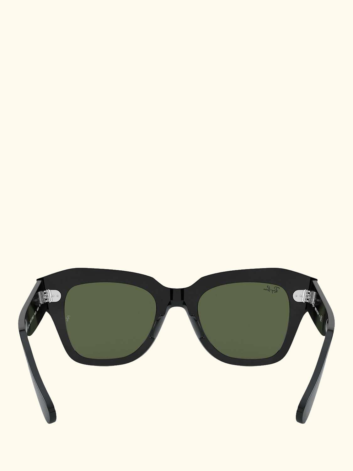 RB2186 Unisex Square Sunglasses, Black
