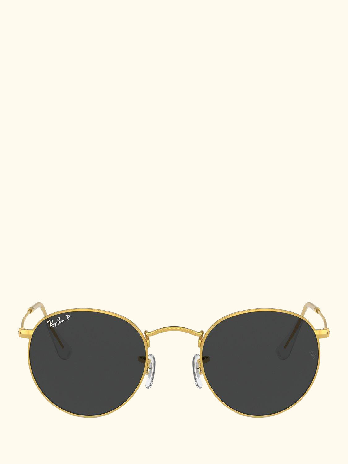RB3447 Men's Polarised Round Metal Sunglasses