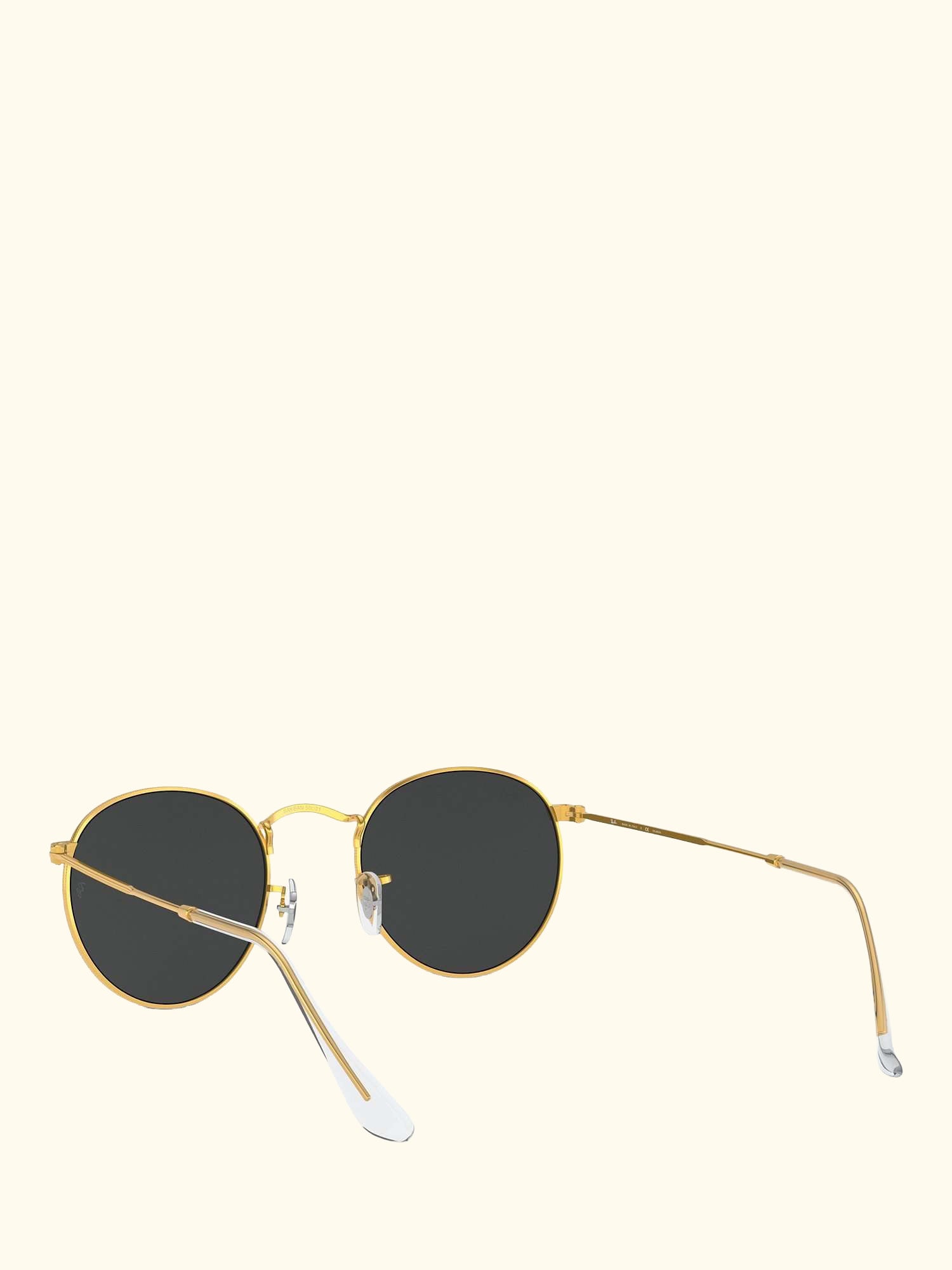 RB3447 Men's Polarised Round Metal Sunglasses