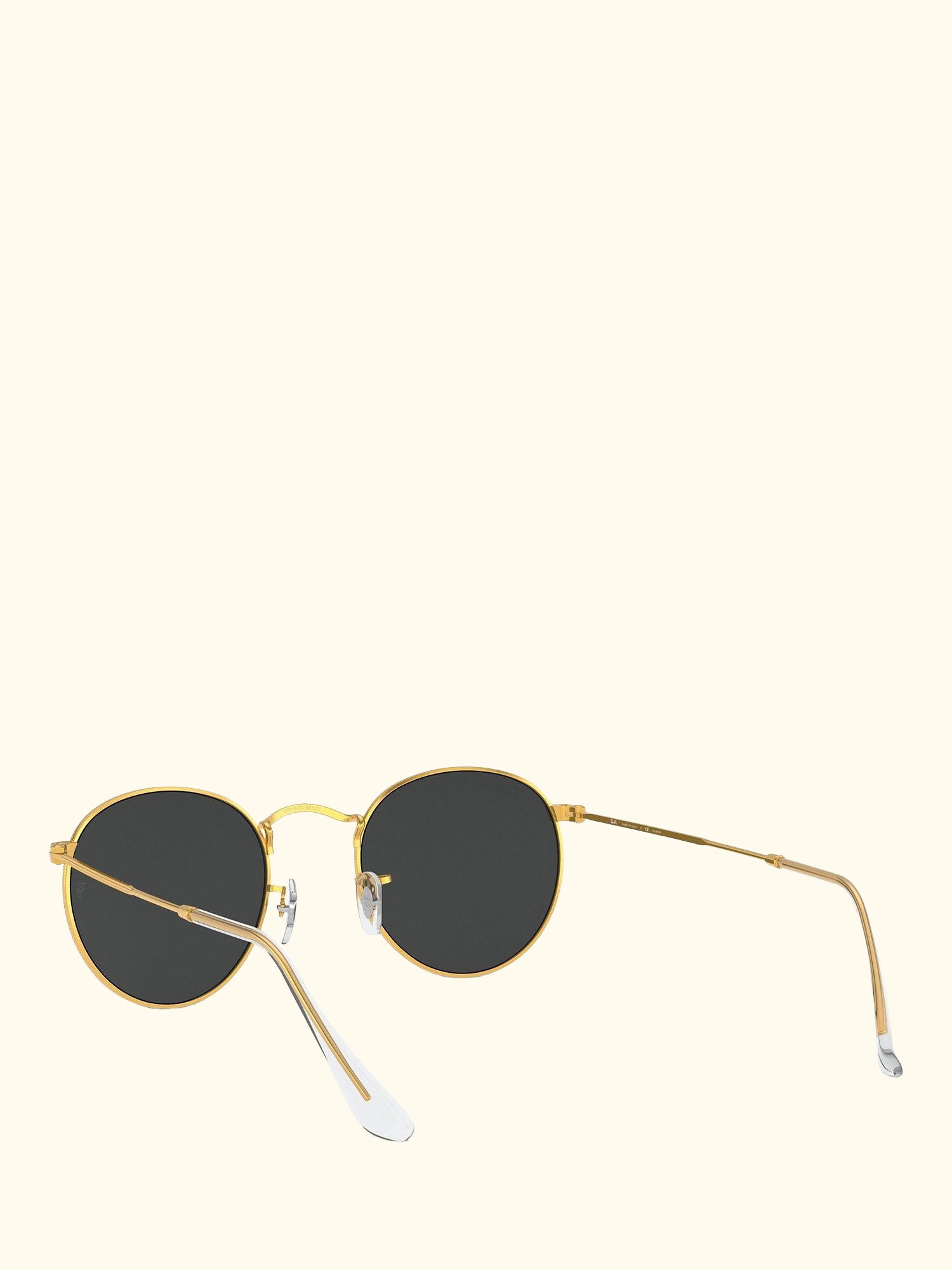 RB3447 Men's Polarised Round Metal Sunglasses