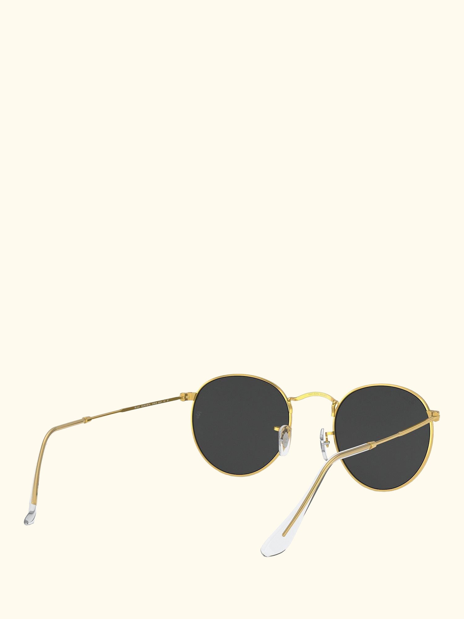 RB3447 Men's Polarised Round Metal Sunglasses