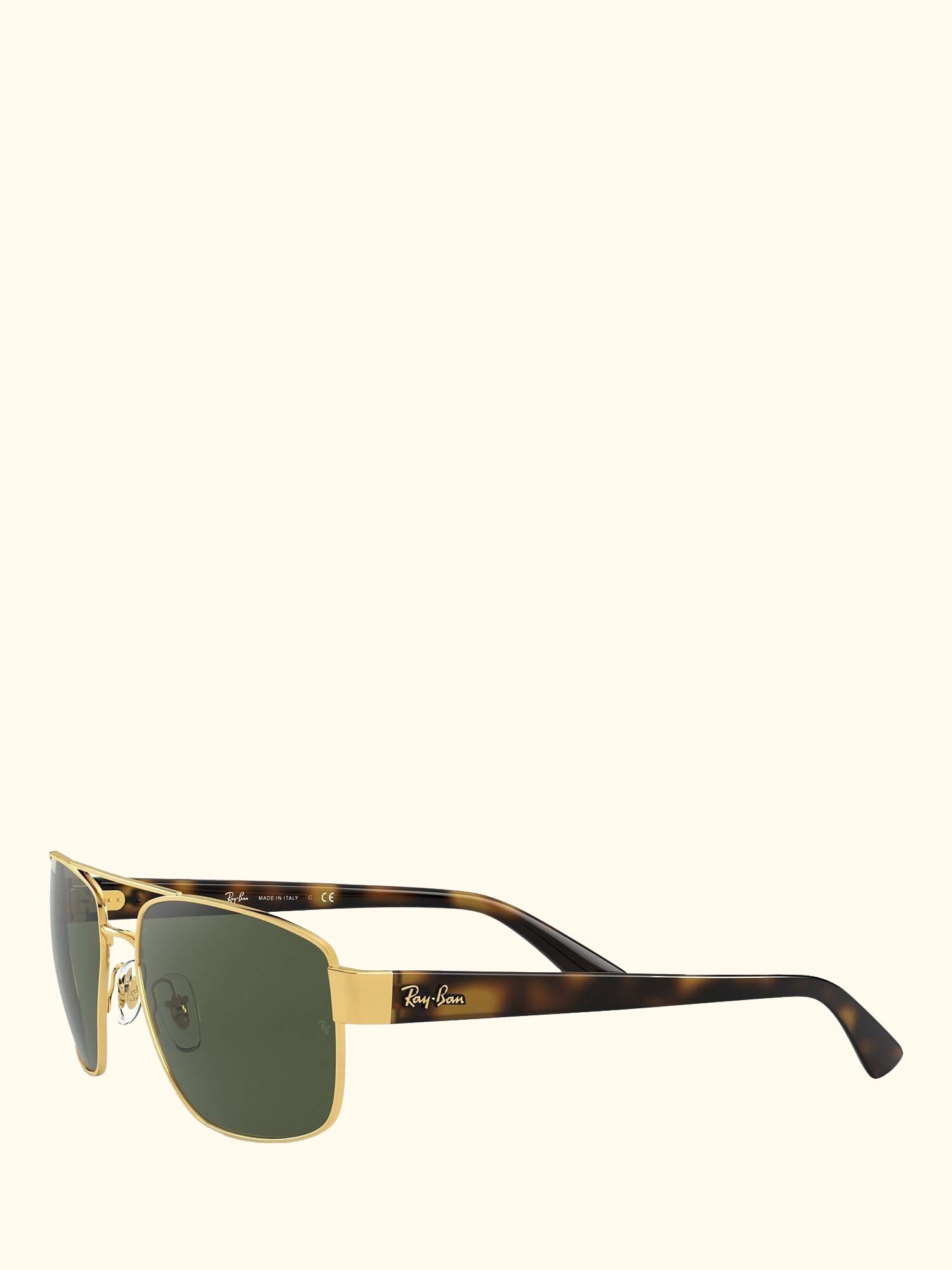 RB3663 Men's Rectangular Sunglasses