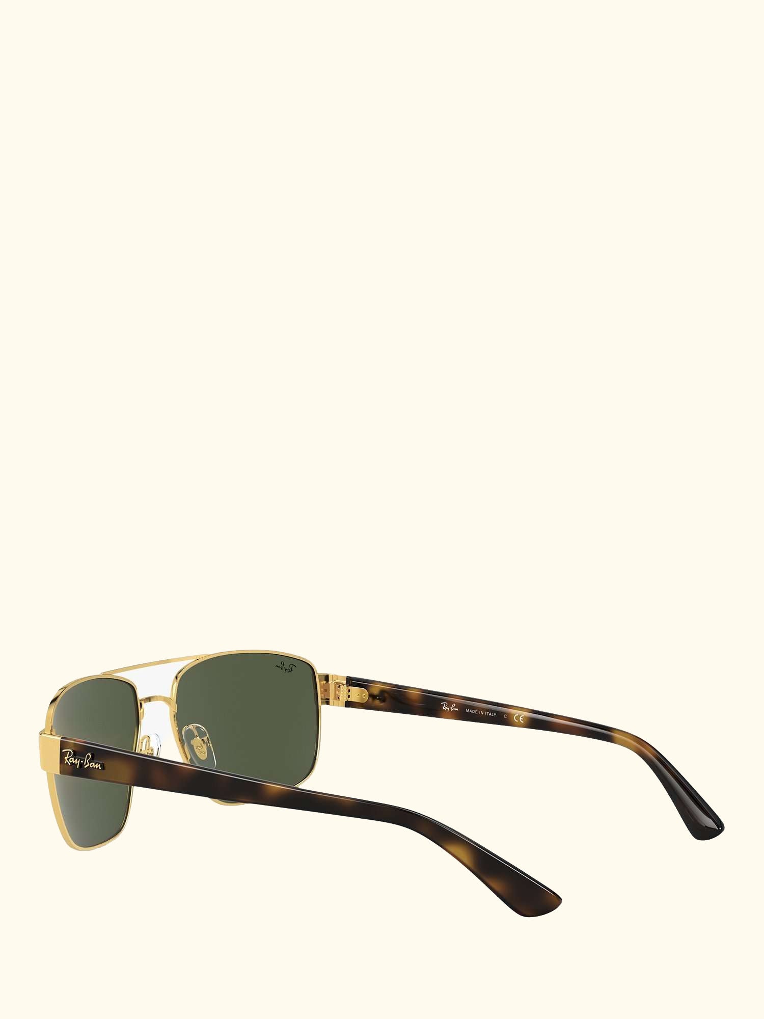 RB3663 Men's Rectangular Sunglasses