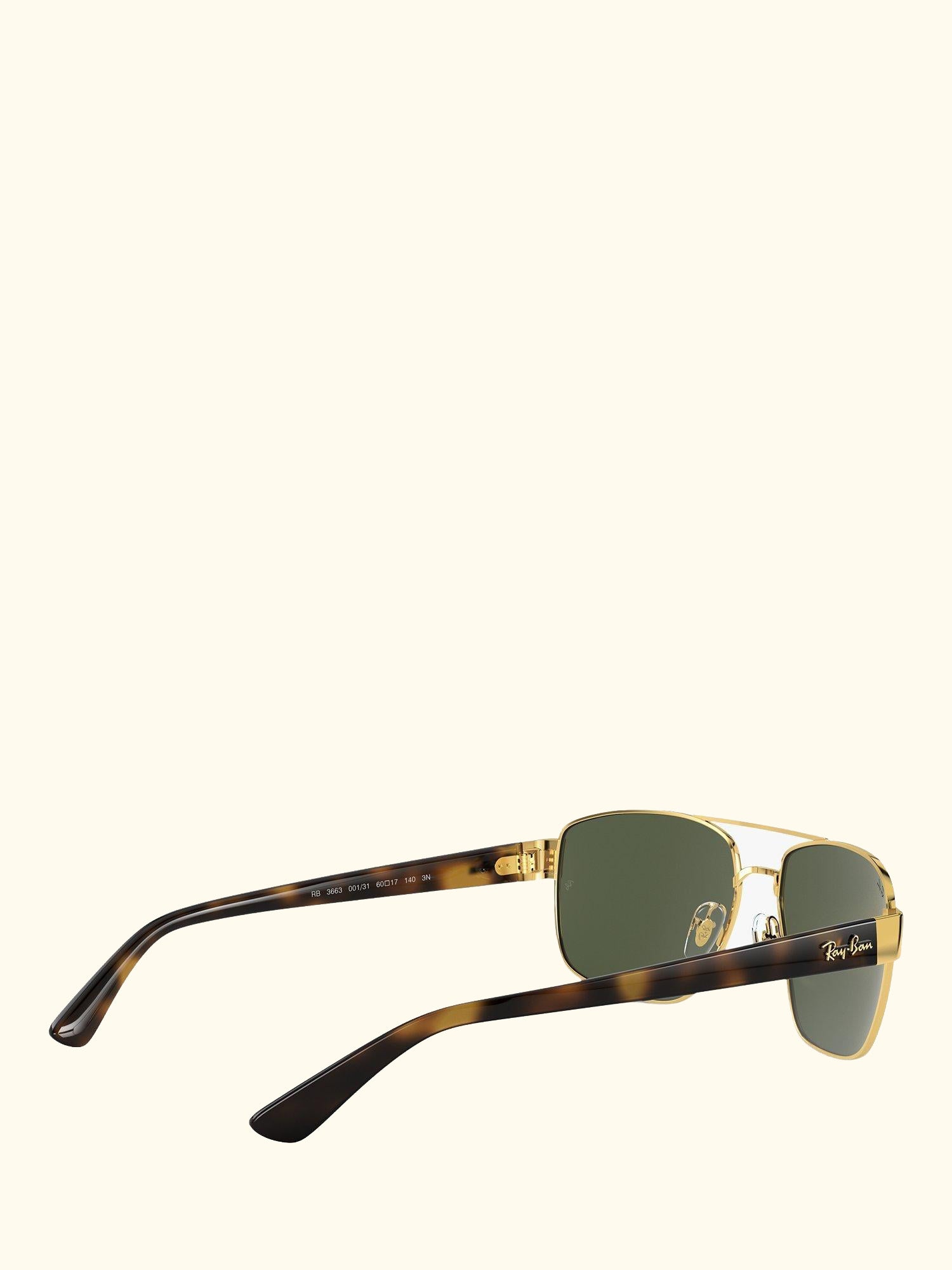 RB3663 Men's Rectangular Sunglasses