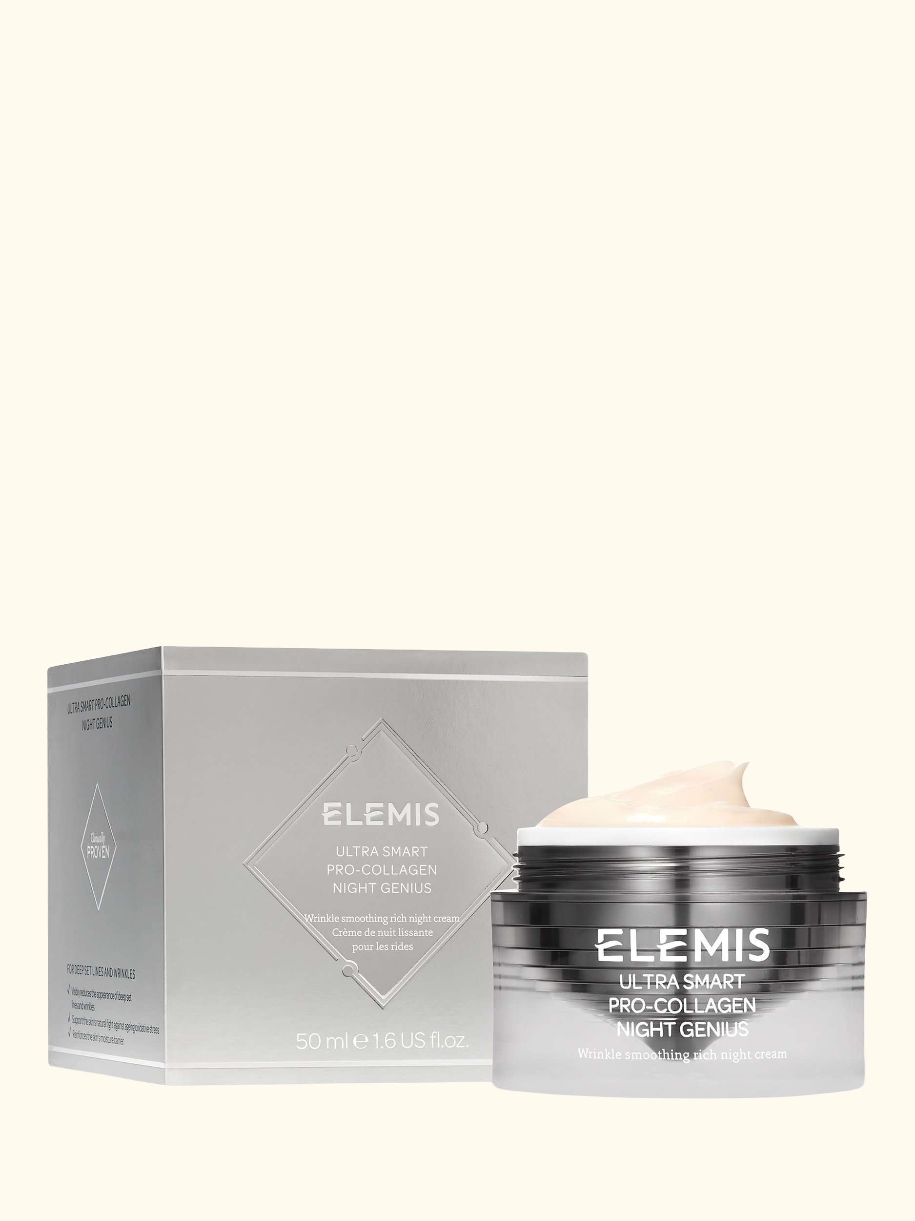 ULTRA SMART Pro-Collagen Night Genius Moisturiser, 50ml