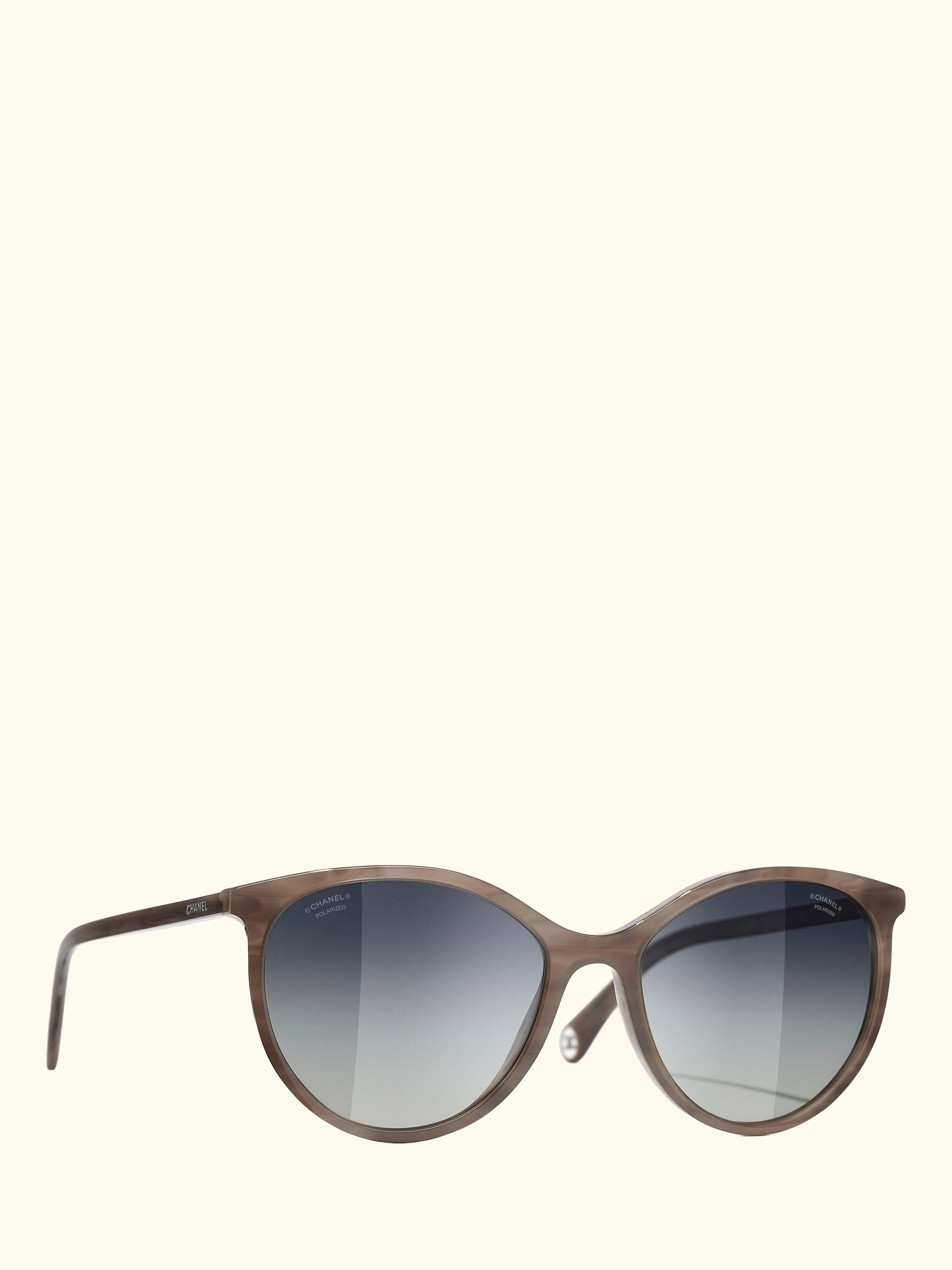 Oval Sunglasses CH5448 Grey Horn/Grey Gradient