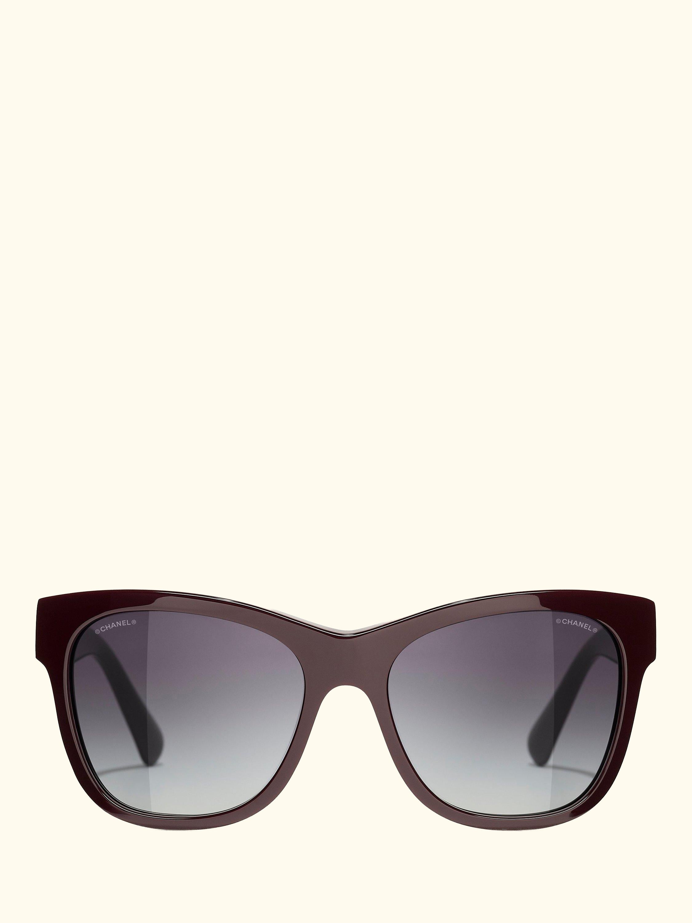 Square Sunglasses CH5380 Dark Red/Grey Gradient