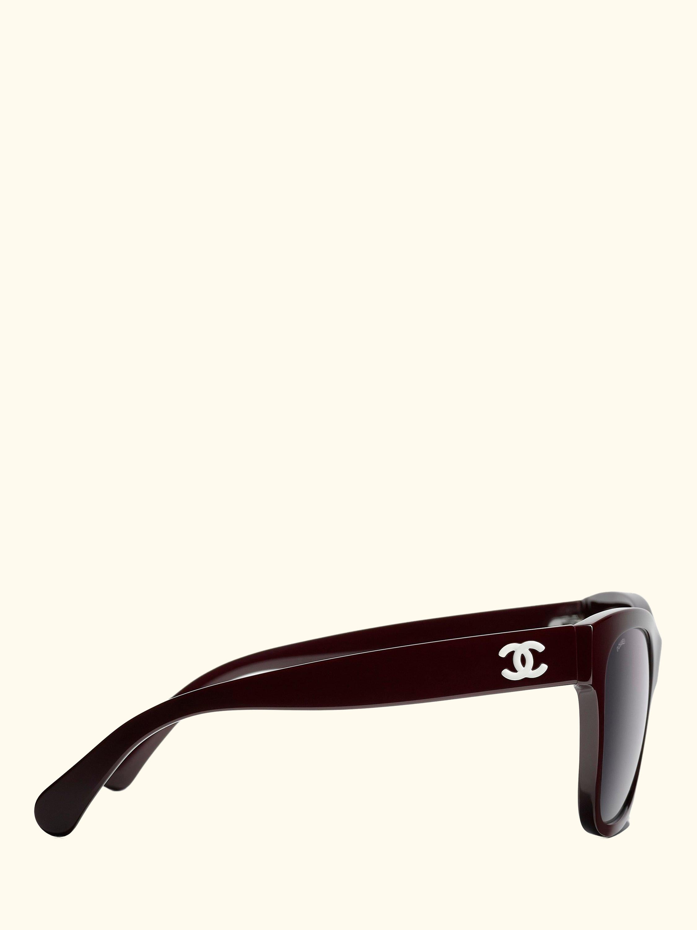 Square Sunglasses CH5380 Dark Red/Grey Gradient