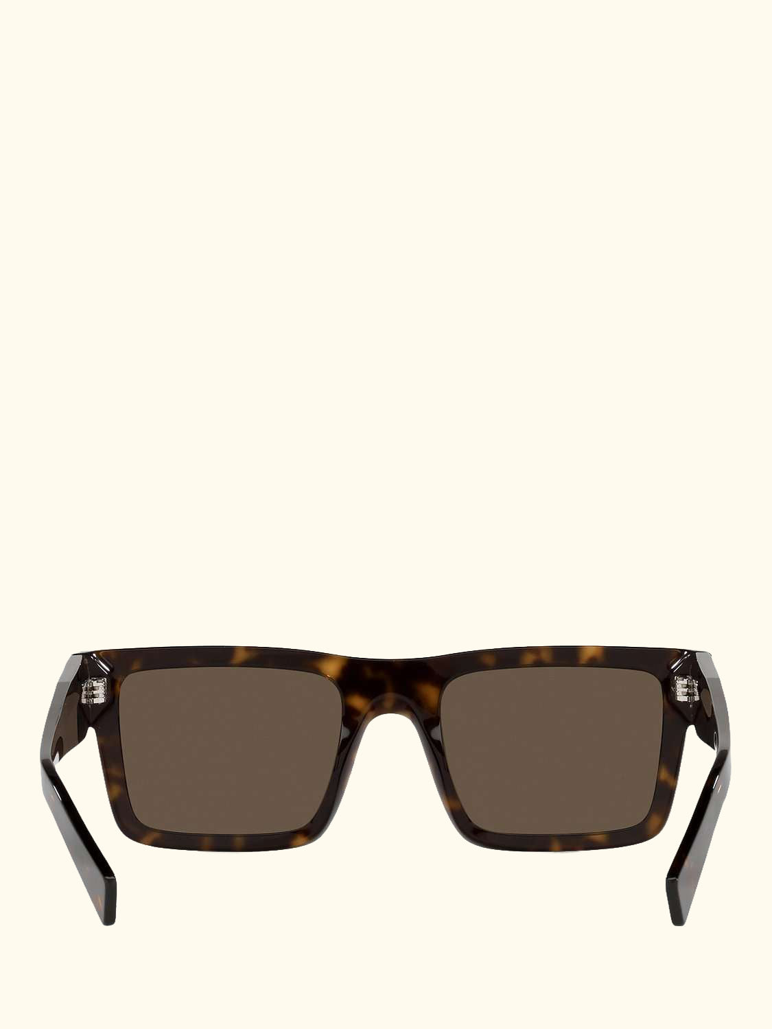 PR 19WS Men's Tortoiseshell Square Sunglasses, Brown