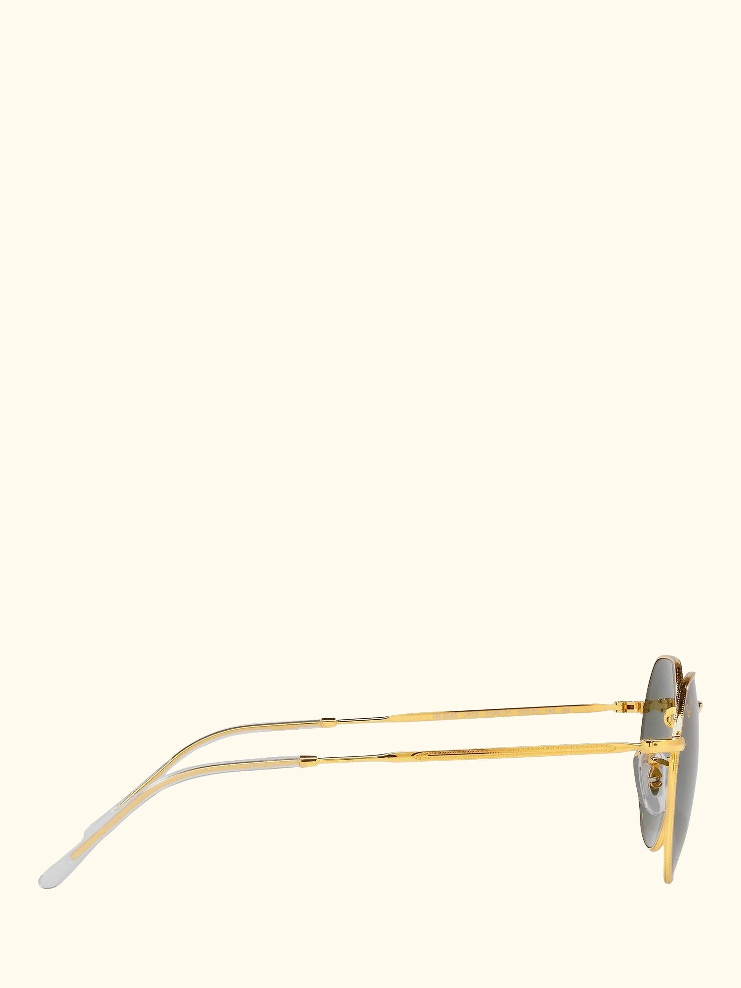 RB3565 Jack Unisex Metal Hexagonal Sunglasses, Legend Gold/Classic Green