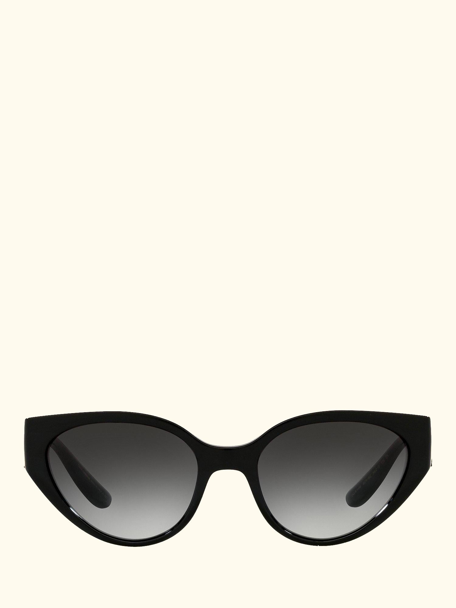 DG6146 Women's Cat's Eye Sunglasses, Black/Grey Gradient