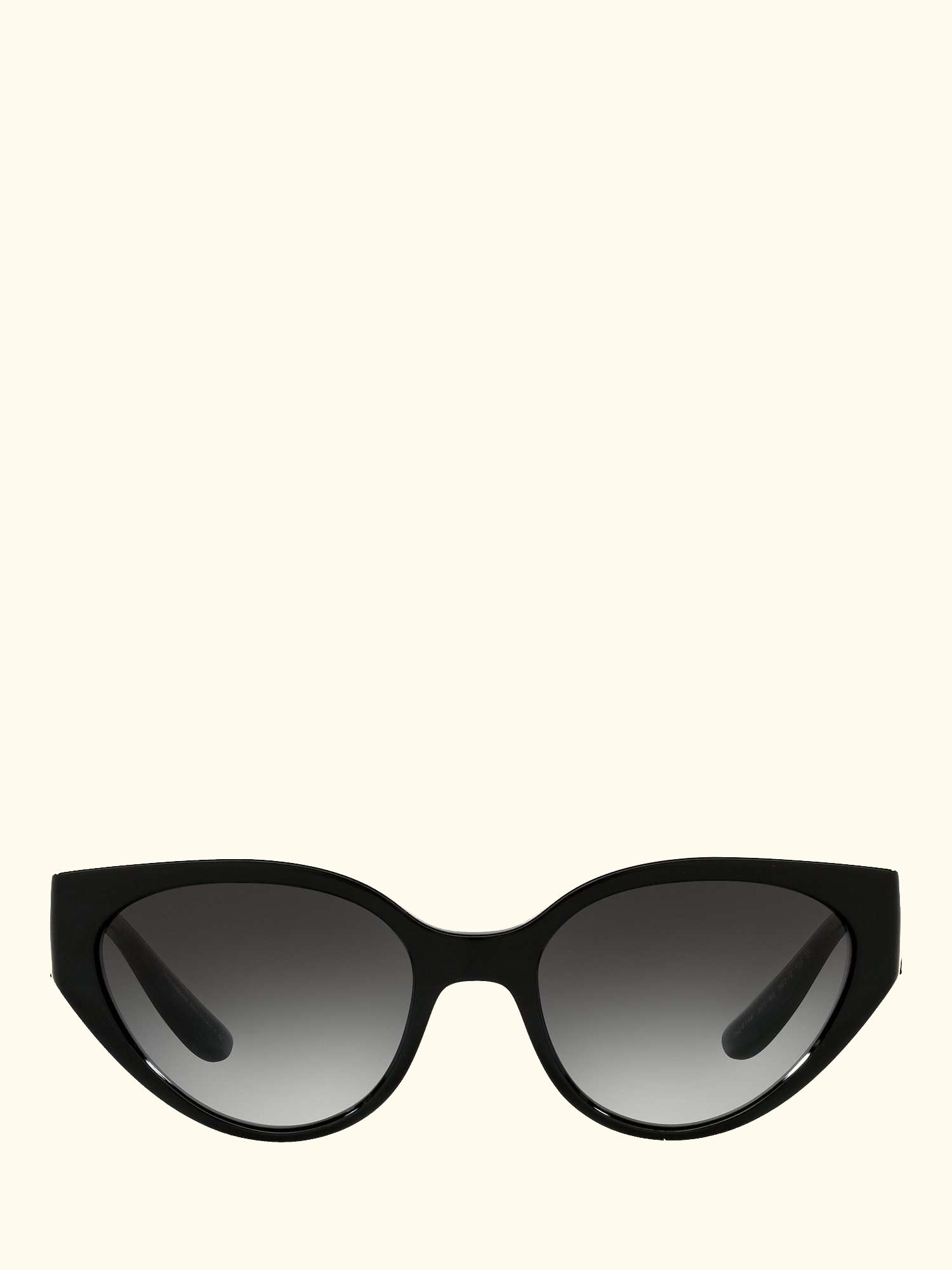 DG6146 Women's Cat's Eye Sunglasses, Black/Grey Gradient