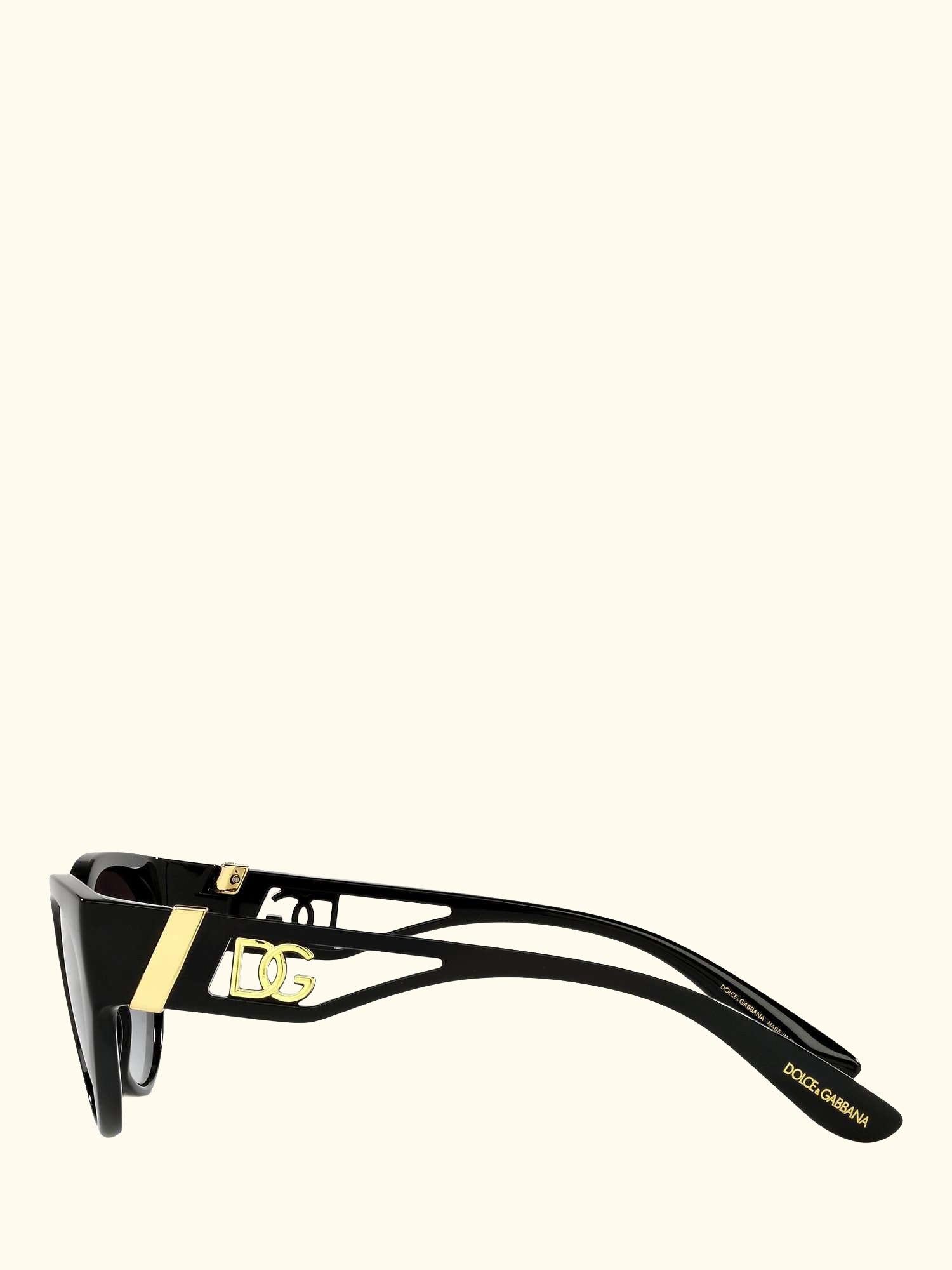 DG6146 Women's Cat's Eye Sunglasses, Black/Grey Gradient