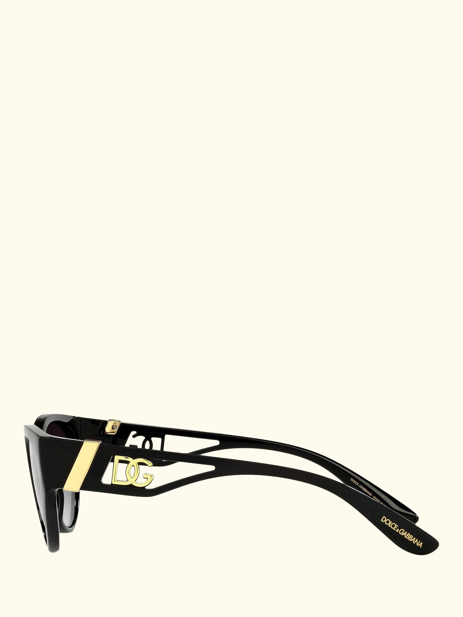 DG6146 Women's Cat's Eye Sunglasses, Black/Grey Gradient