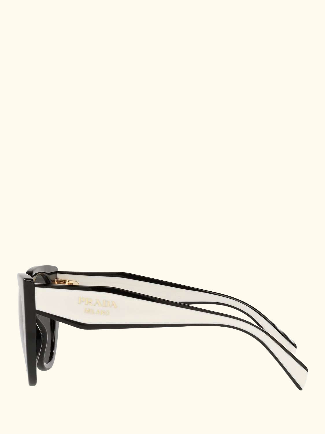 PR 14WS Women's Cat's Eye Sunglasses, Black Chalk/Black