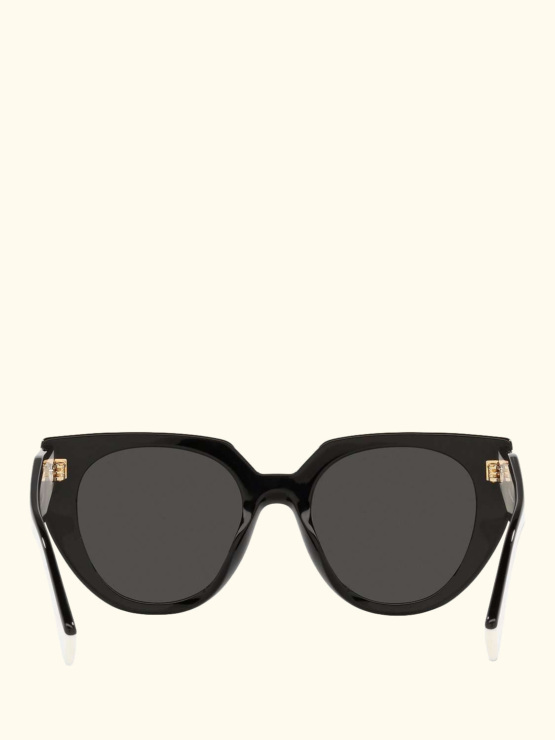 PR 14WS Women's Cat's Eye Sunglasses, Black Chalk/Black