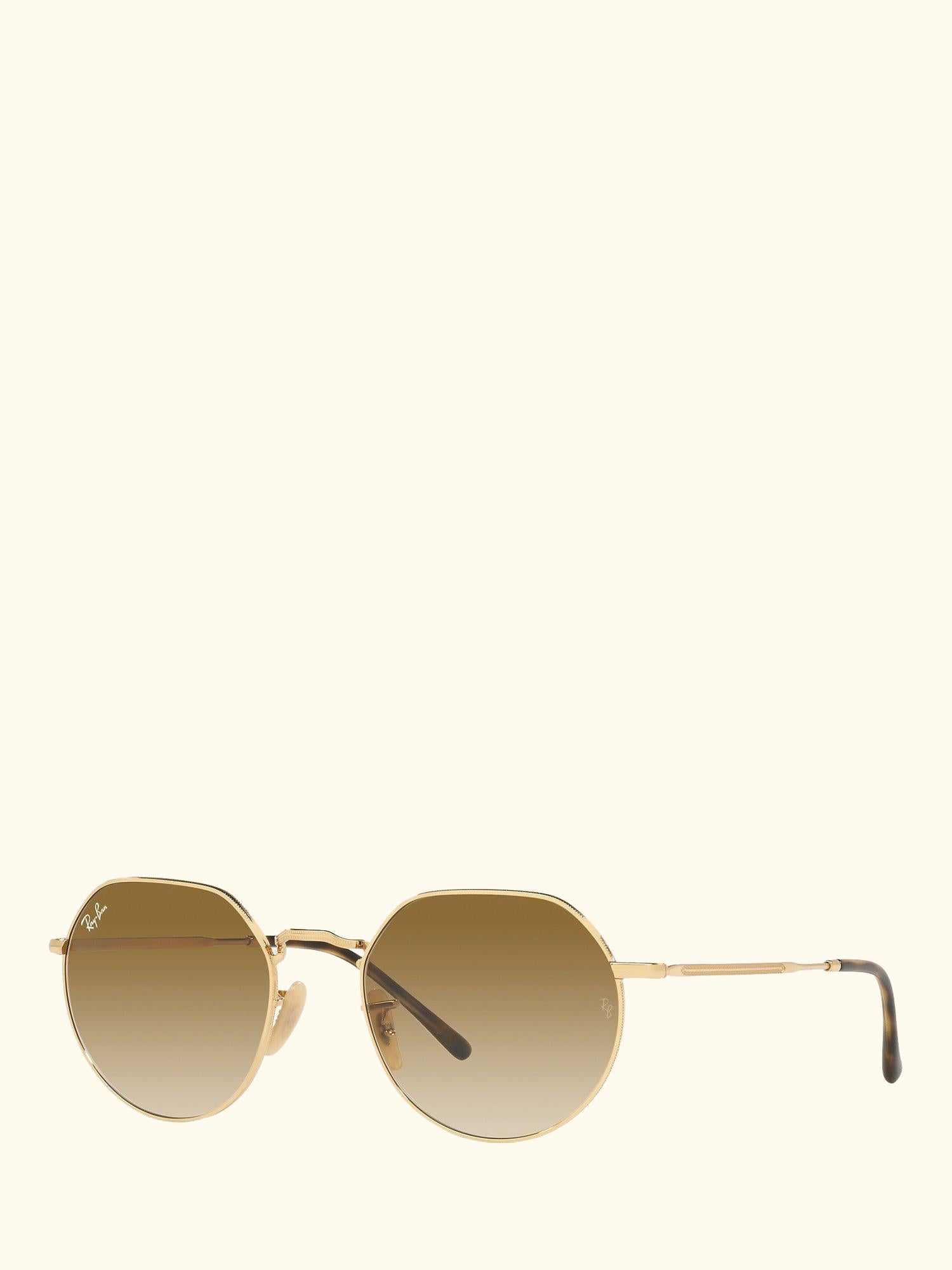 RB3565 Jack Unisex Metal Hexagonal Sunglasses