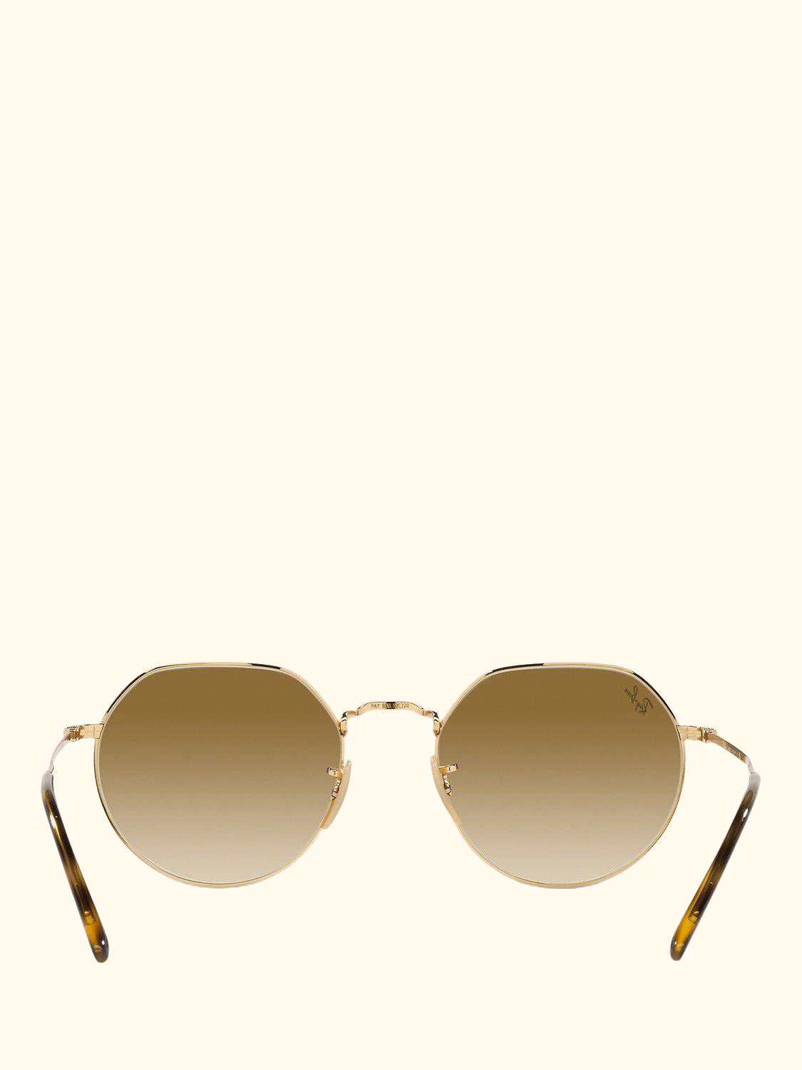 RB3565 Jack Unisex Metal Hexagonal Sunglasses